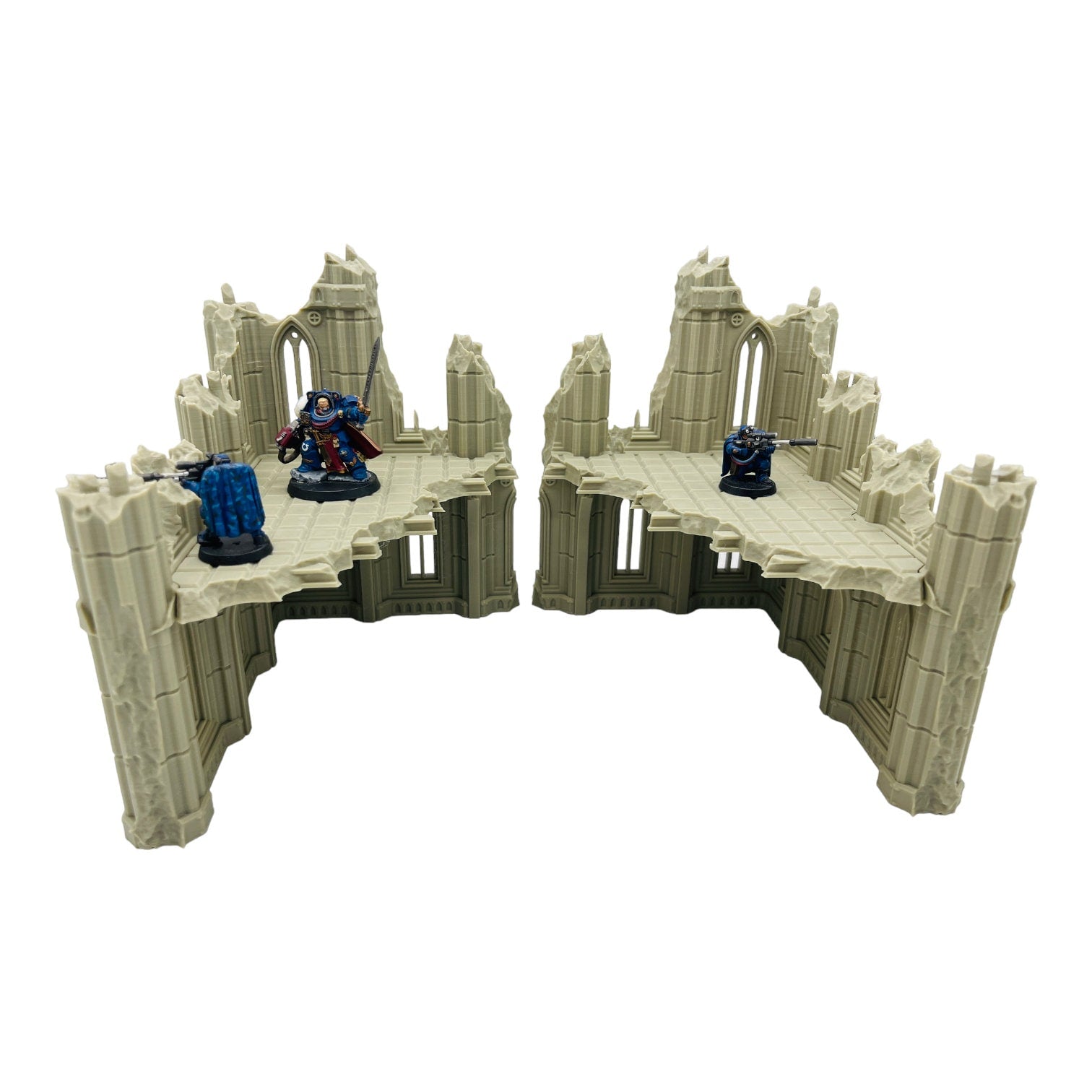 Imperial Ruins 2 / 40k Terrain / Legion Terrain / 3d Printed Tabletop Terrain / Sacrusmundus Licensed Printer
