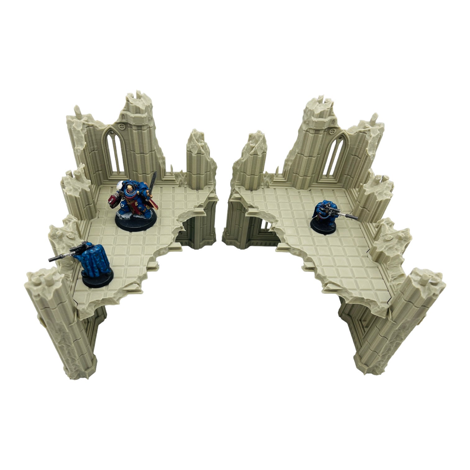 Imperial Ruins 2 / 40k Terrain / Legion Terrain / 3d Printed Tabletop Terrain / Sacrusmundus Licensed Printer