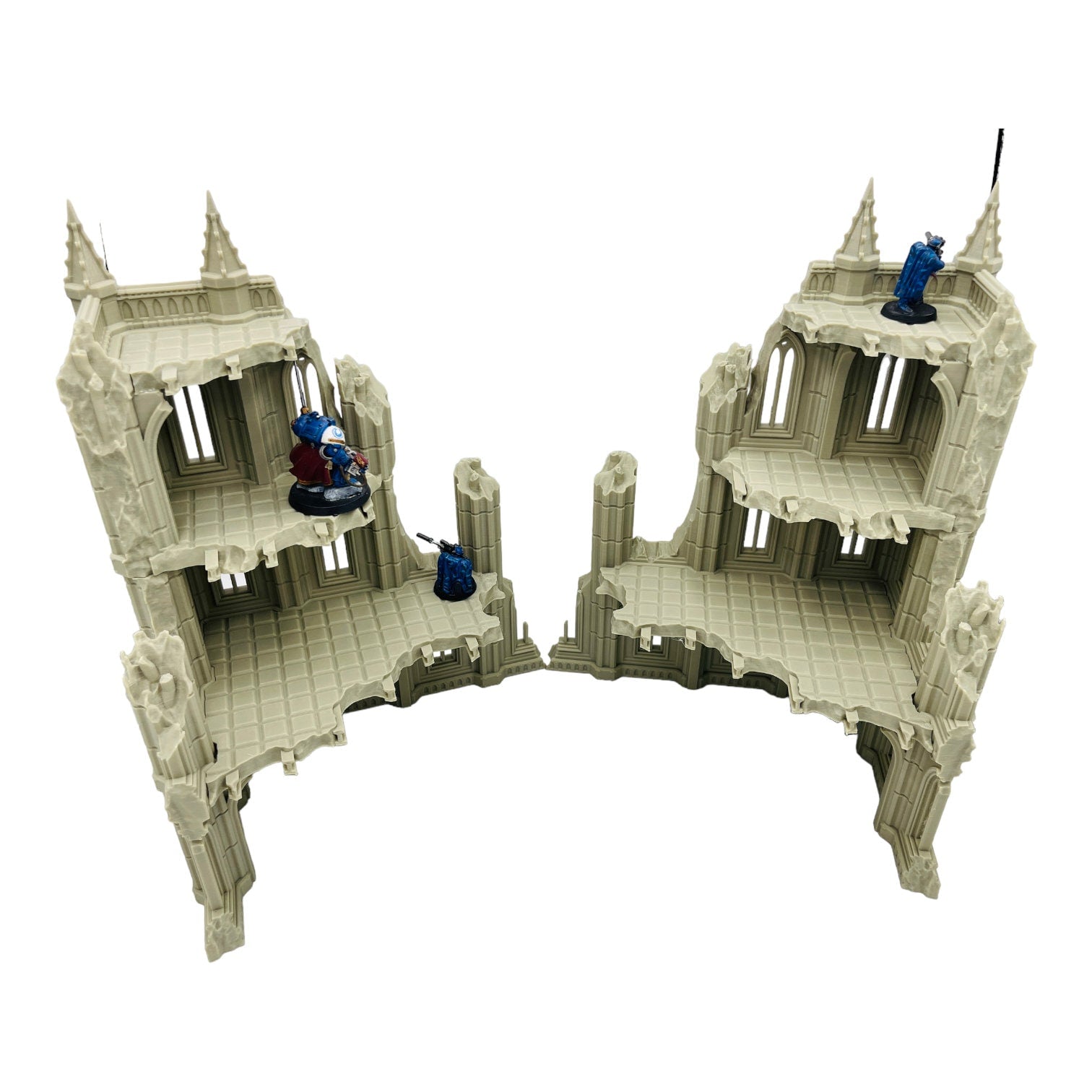 Imperial Ruins 3 / 40k Terrain / Legion Terrain / 3d Printed Tabletop Terrain / Sacrusmundus Licensed Printer