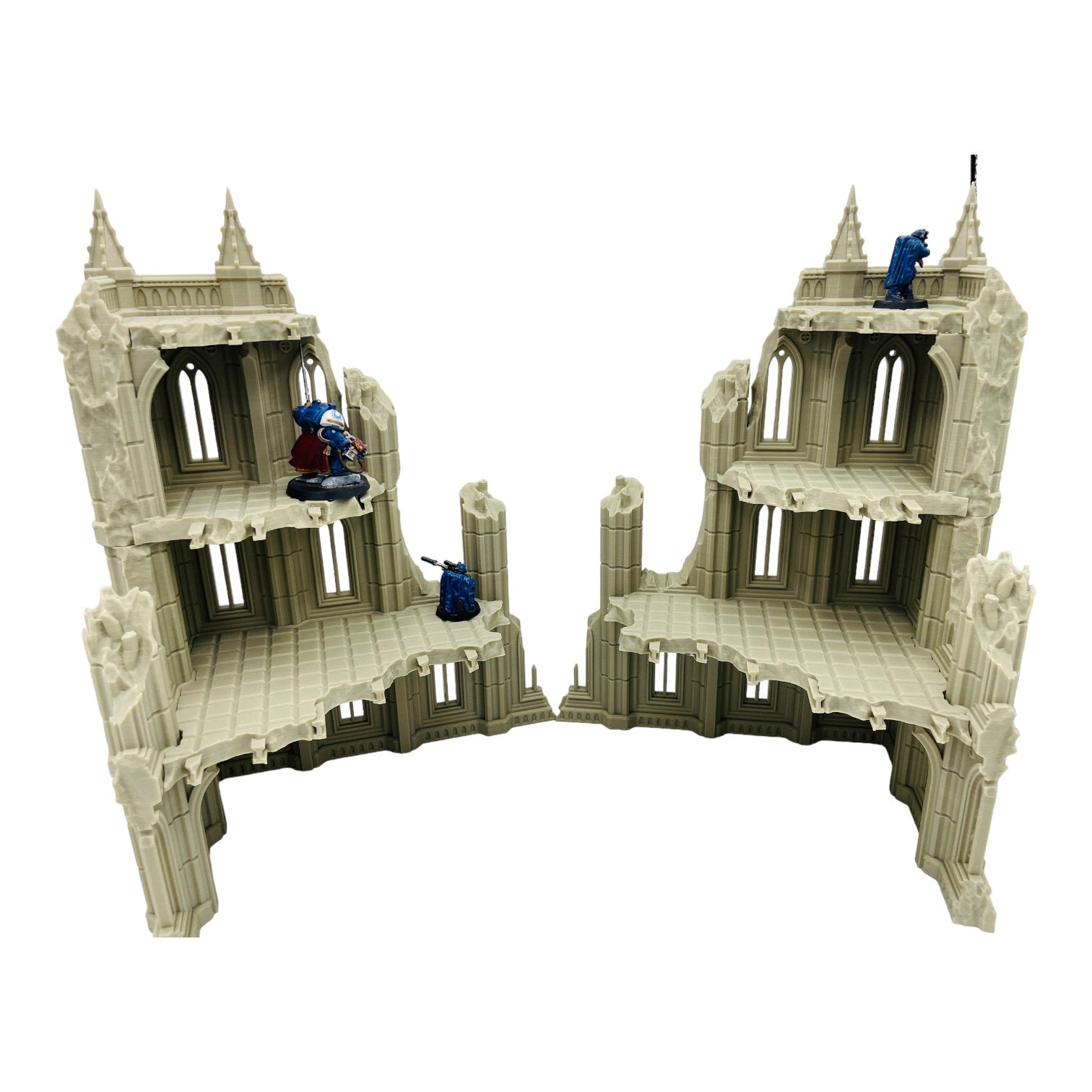 Imperial Ruins 3 / 40k Terrain / Legion Terrain / 3d Printed Tabletop Terrain / Sacrusmundus Licensed Printer