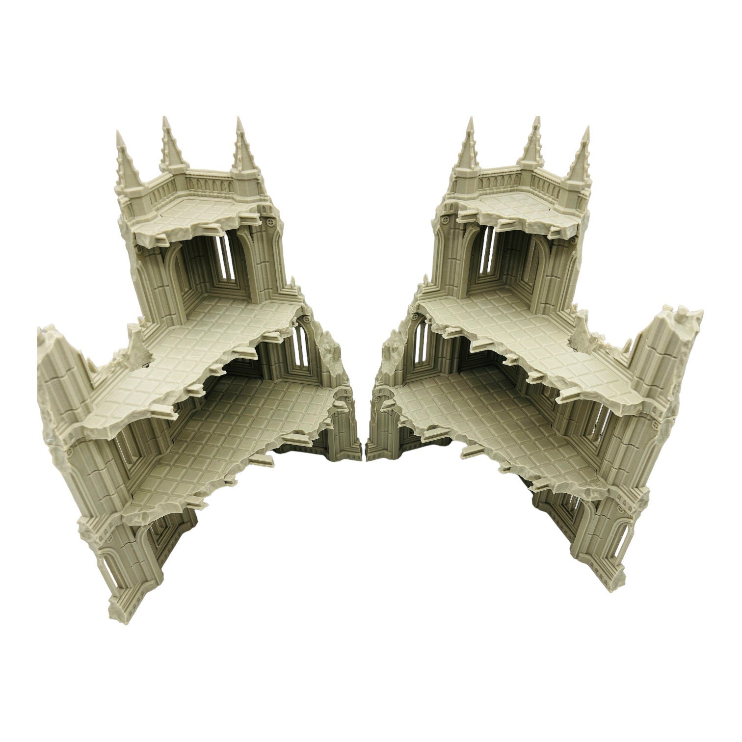 Imperial Ruins 4 / 40k Terrain / Legion Terrain / 3d Printed Tabletop Terrain / Sacrusmundus Licensed Printer