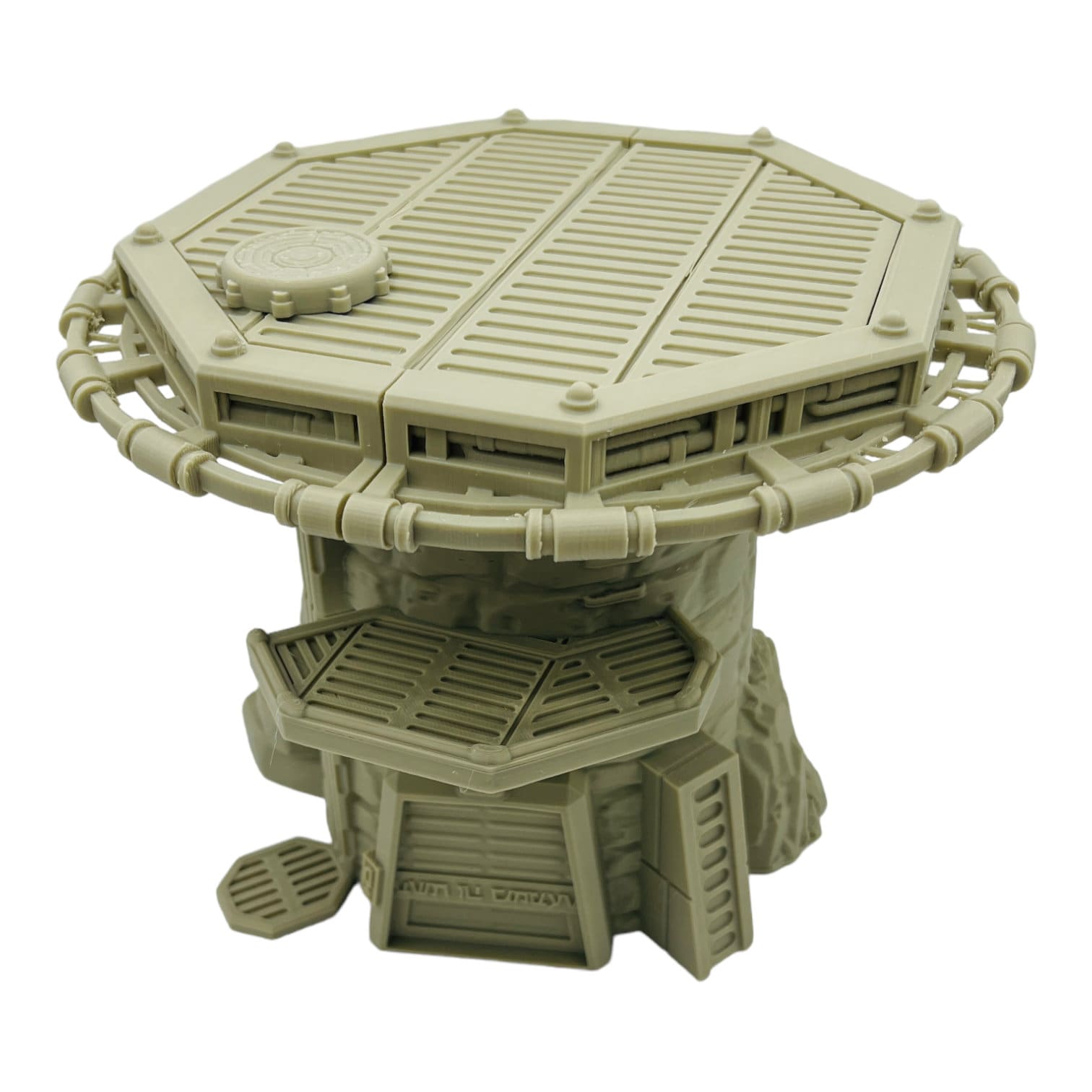 Ancient Starport Landing Pad/ Multiverse / Ancient / Legion and Sci-Fi 3D printed tabletop terrain for wargames / Licensed Printer