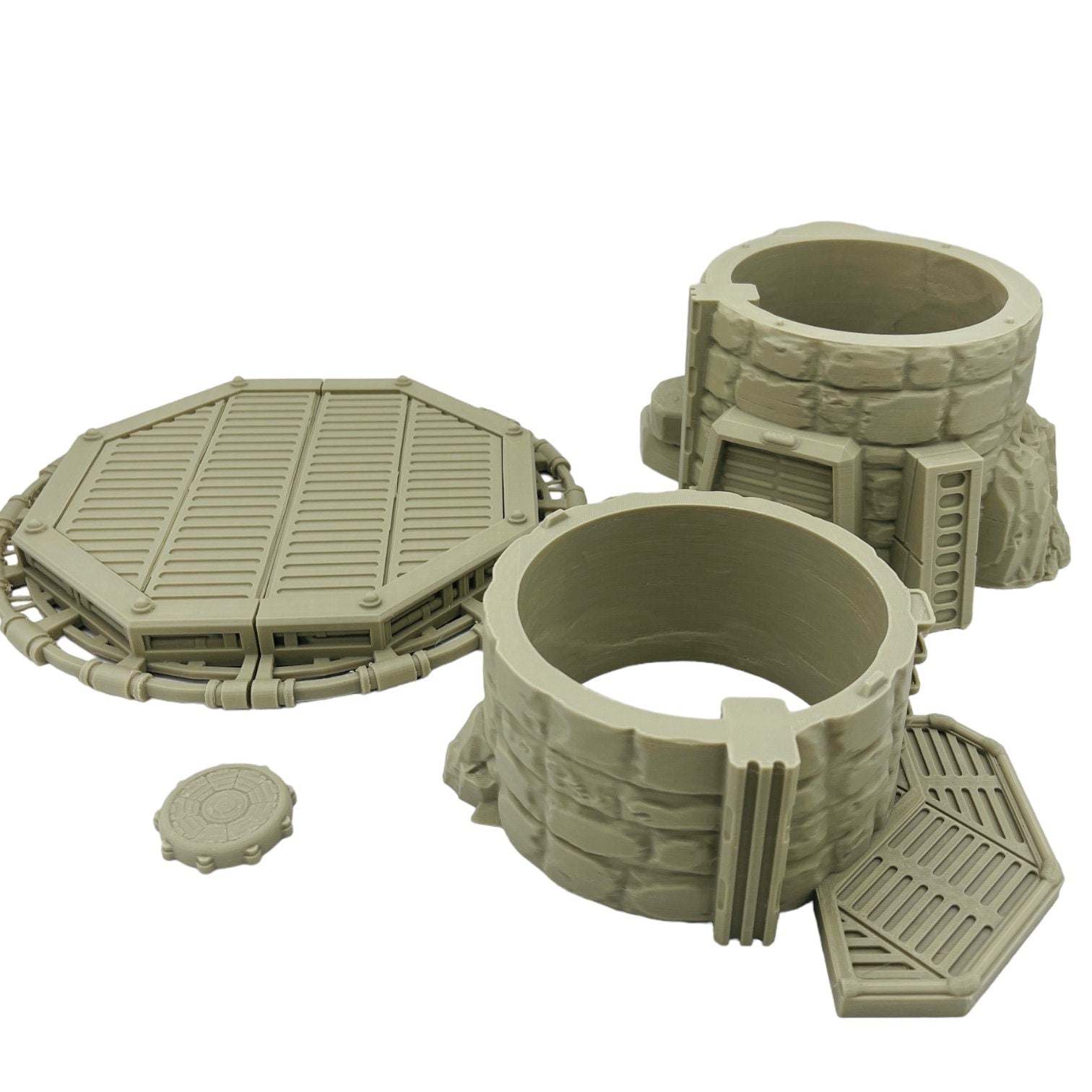 Ancient Starport Landing Pad/ Multiverse / Ancient / Legion and Sci-Fi 3D printed tabletop terrain for wargames / Licensed Printer