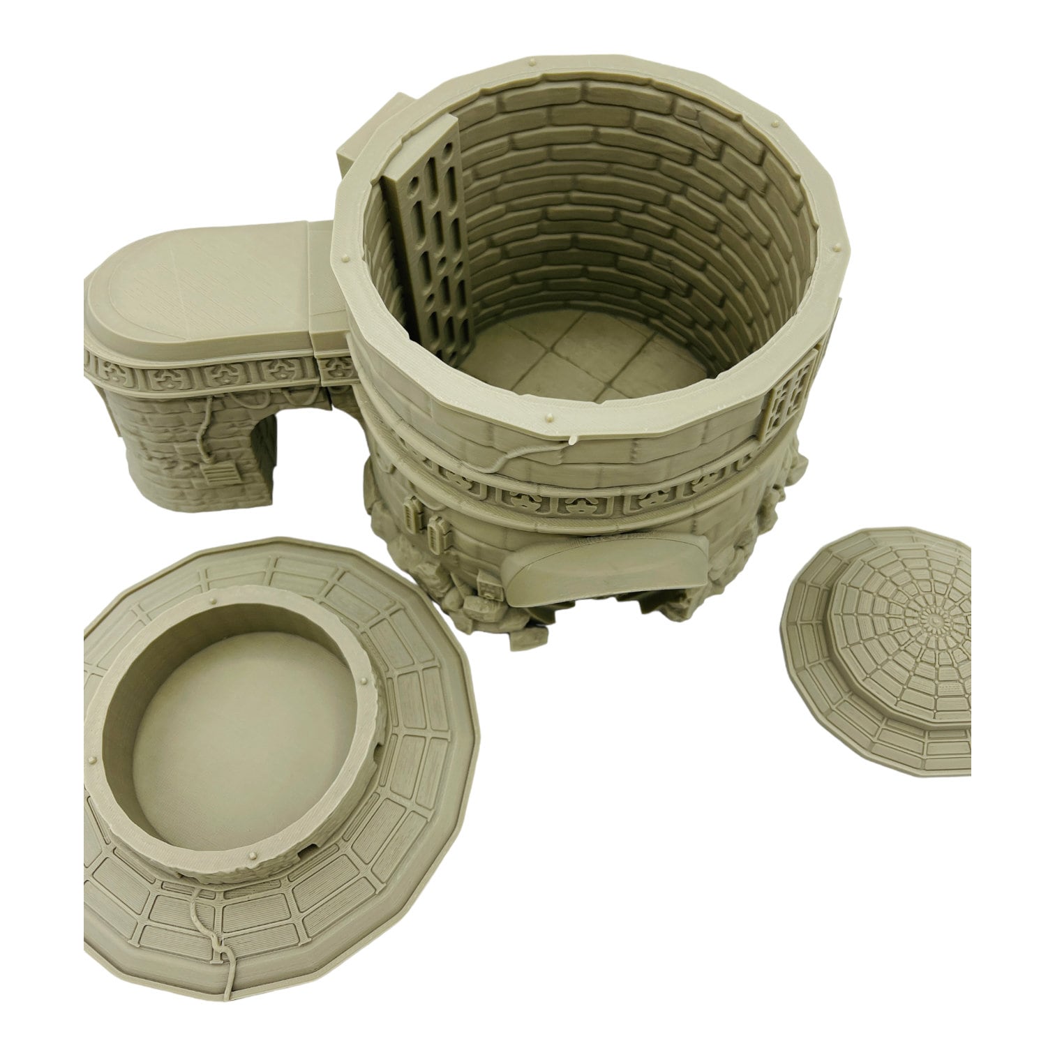 Bo'Ghtan's Antiquities/ Multiverse / Ancient Starport / Legion and Sci-Fi 3D printed tabletop terrain for wargames / Licensed Printer