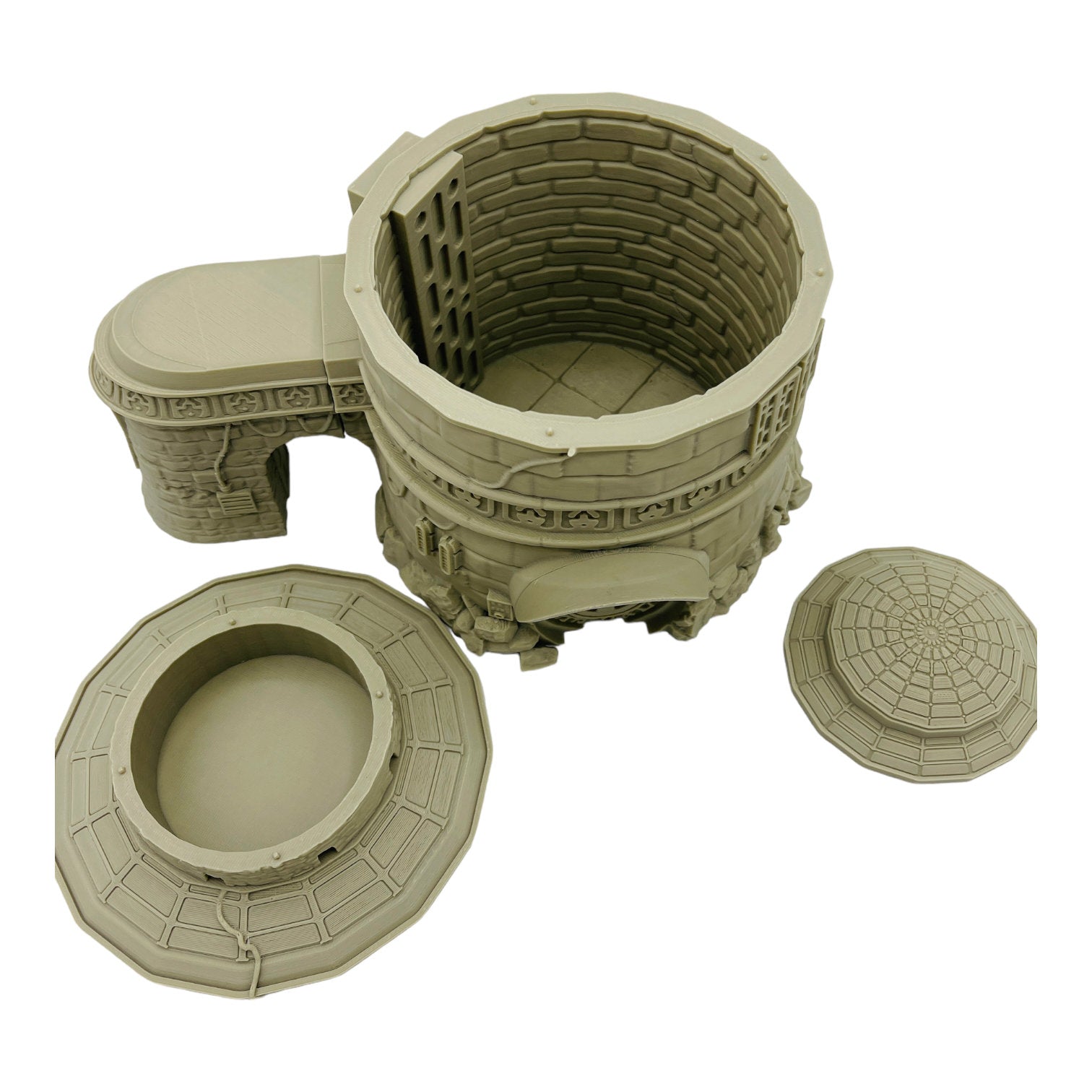 Bo'Ghtan's Antiquities/ Multiverse / Ancient Starport / Legion and Sci-Fi 3D printed tabletop terrain for wargames / Licensed Printer