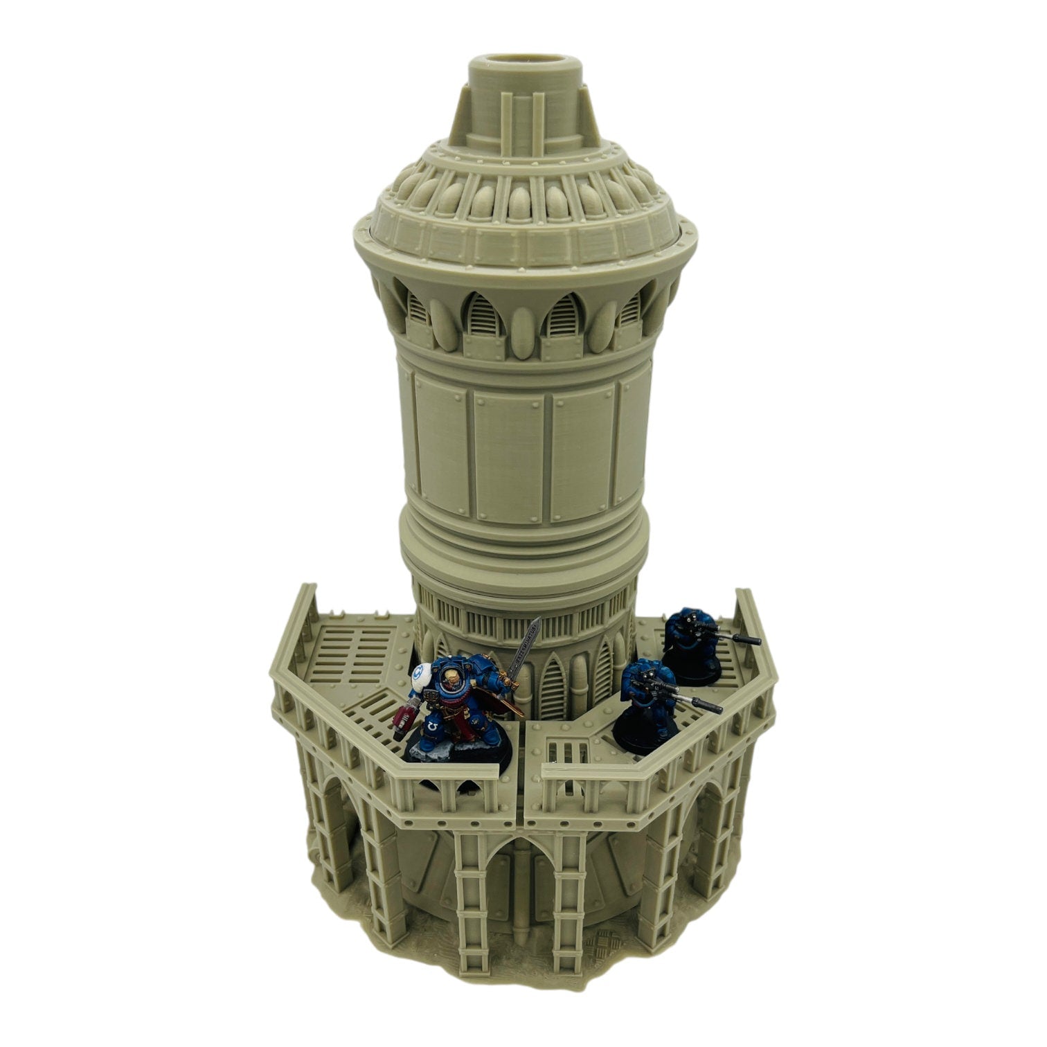 Imperial Industrial Platform 1 / 40k Terrain / Legion Terrain / Grimdark Tabletop Terrain / Sacrusmundus Licensed Printer