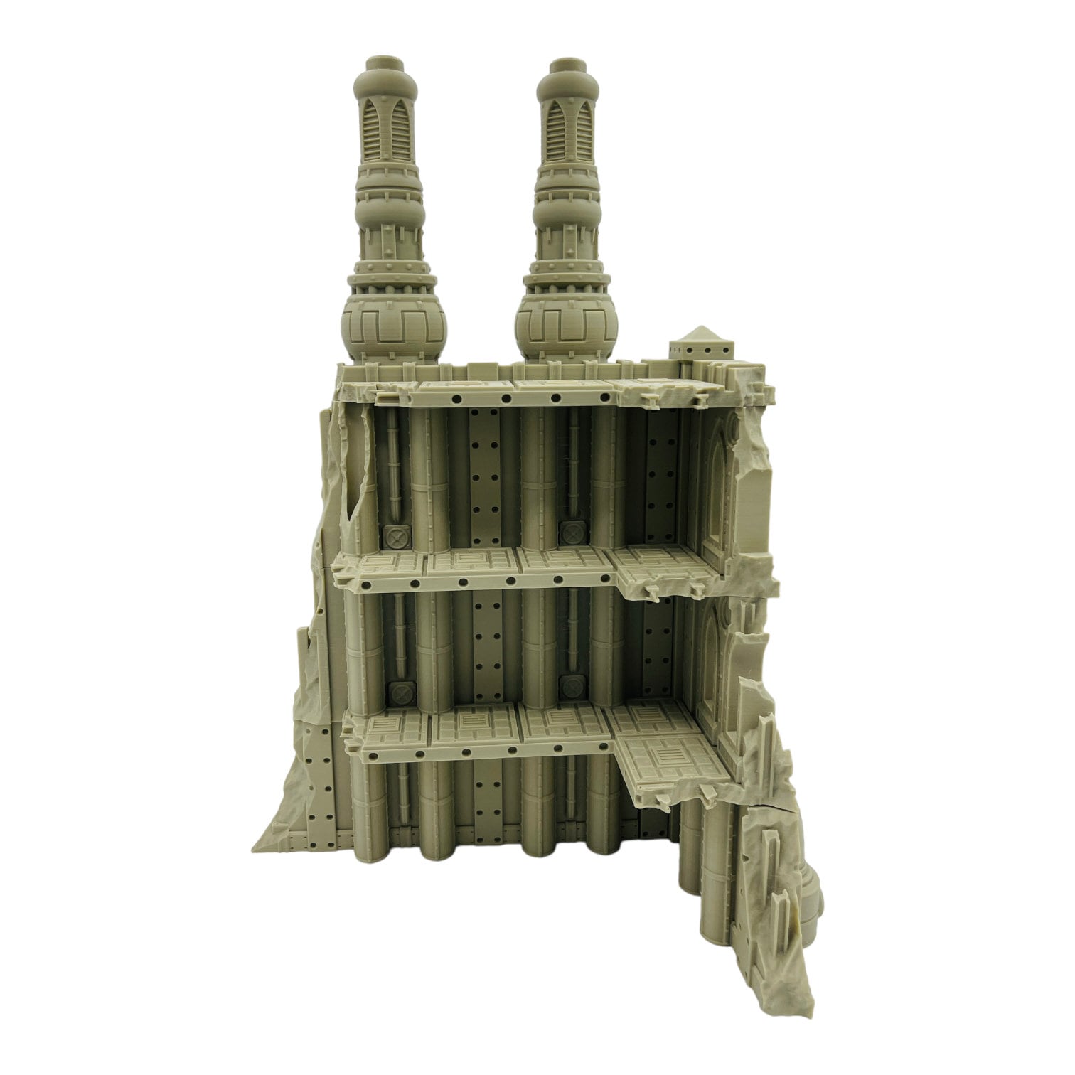 Imperial Industrial Ruins 2 / 40k Terrain / Legion Terrain / Grimdark Tabletop Terrain / Sacrusmundus Licensed Printer