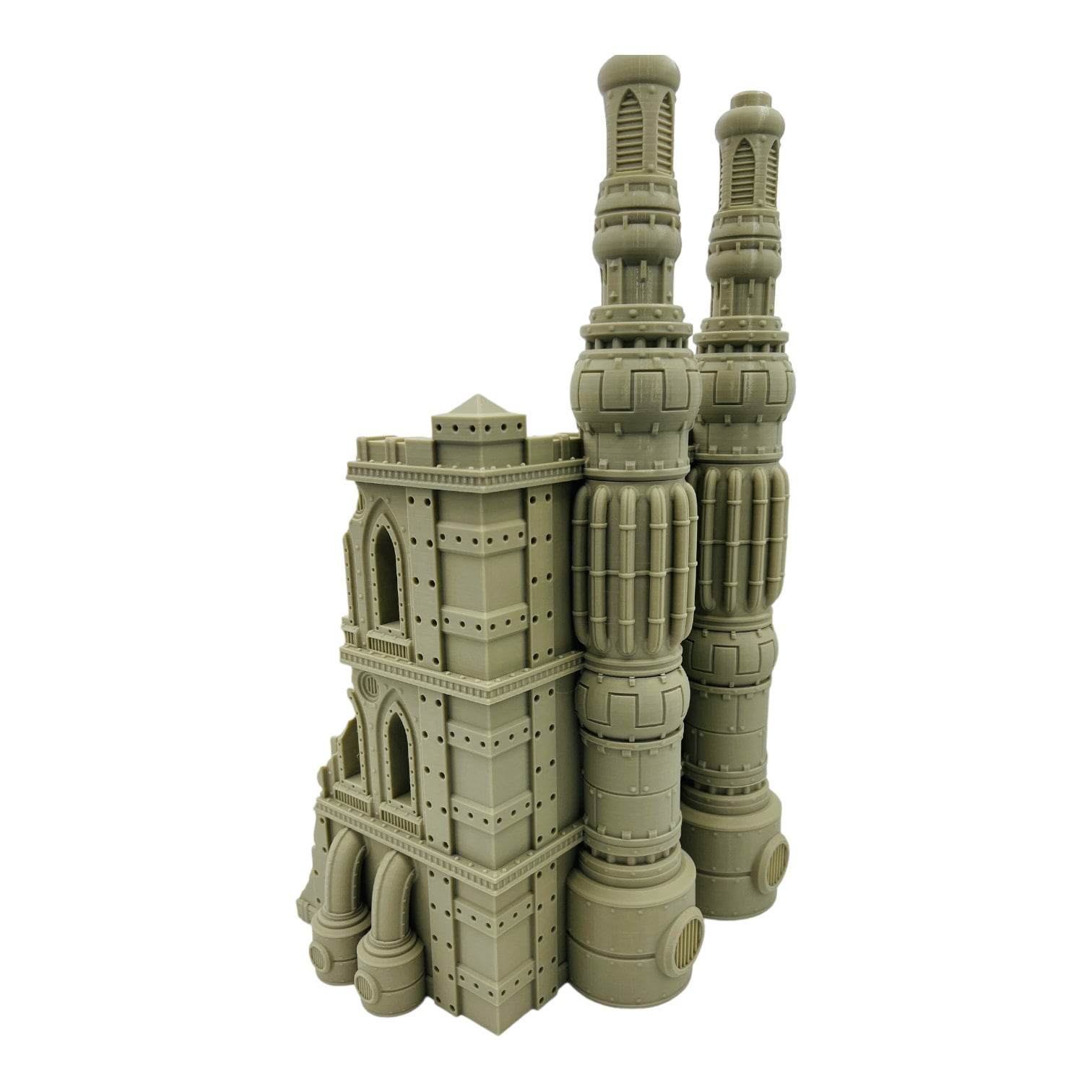 Imperial Industrial Ruins 2 / 40k Terrain / Legion Terrain / Grimdark Tabletop Terrain / Sacrusmundus Licensed Printer
