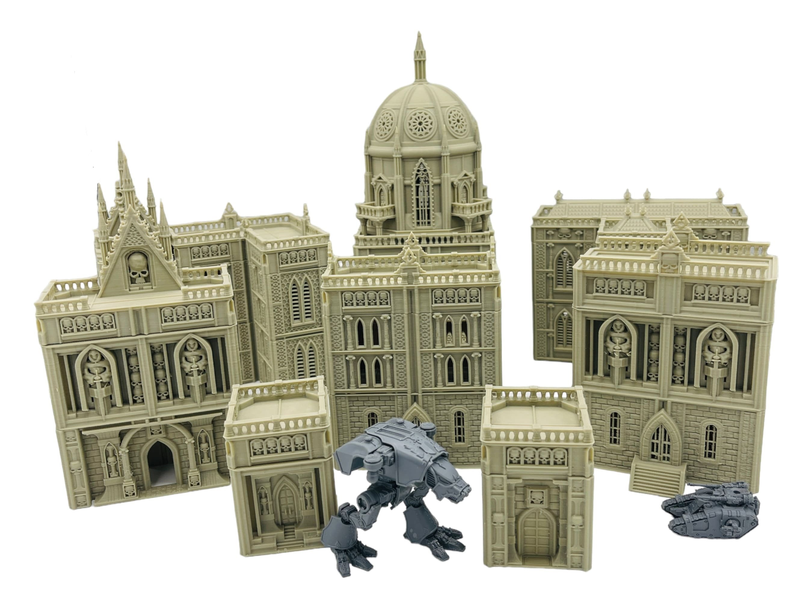 Imperialis Gothic Bundle 1 - Epic Scale Terrain (6mm - 8mm compatible)
