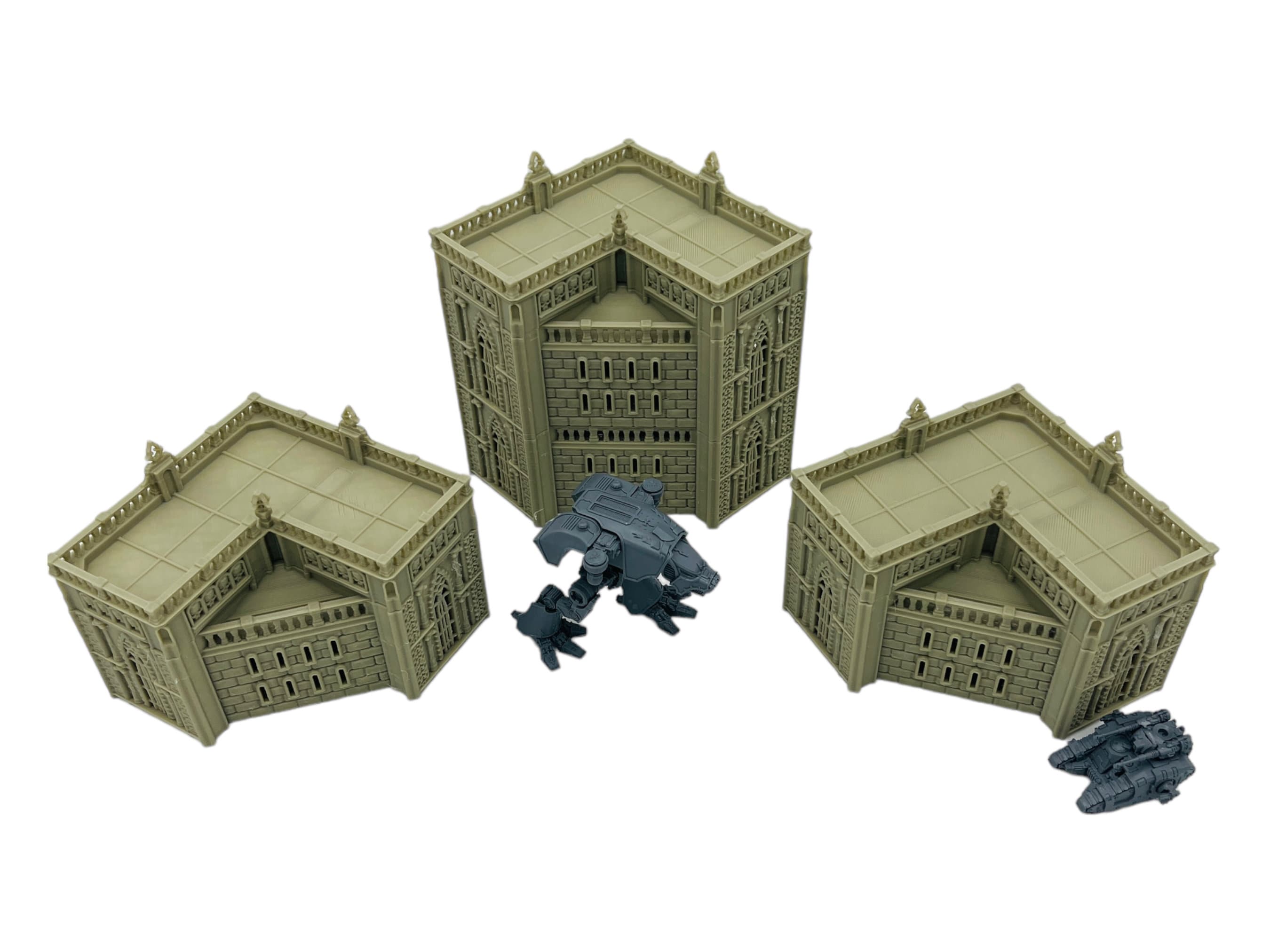 Imperialis Gothic Bundle 2 - Epic Scale Terrain (6mm - 8mm compatible)