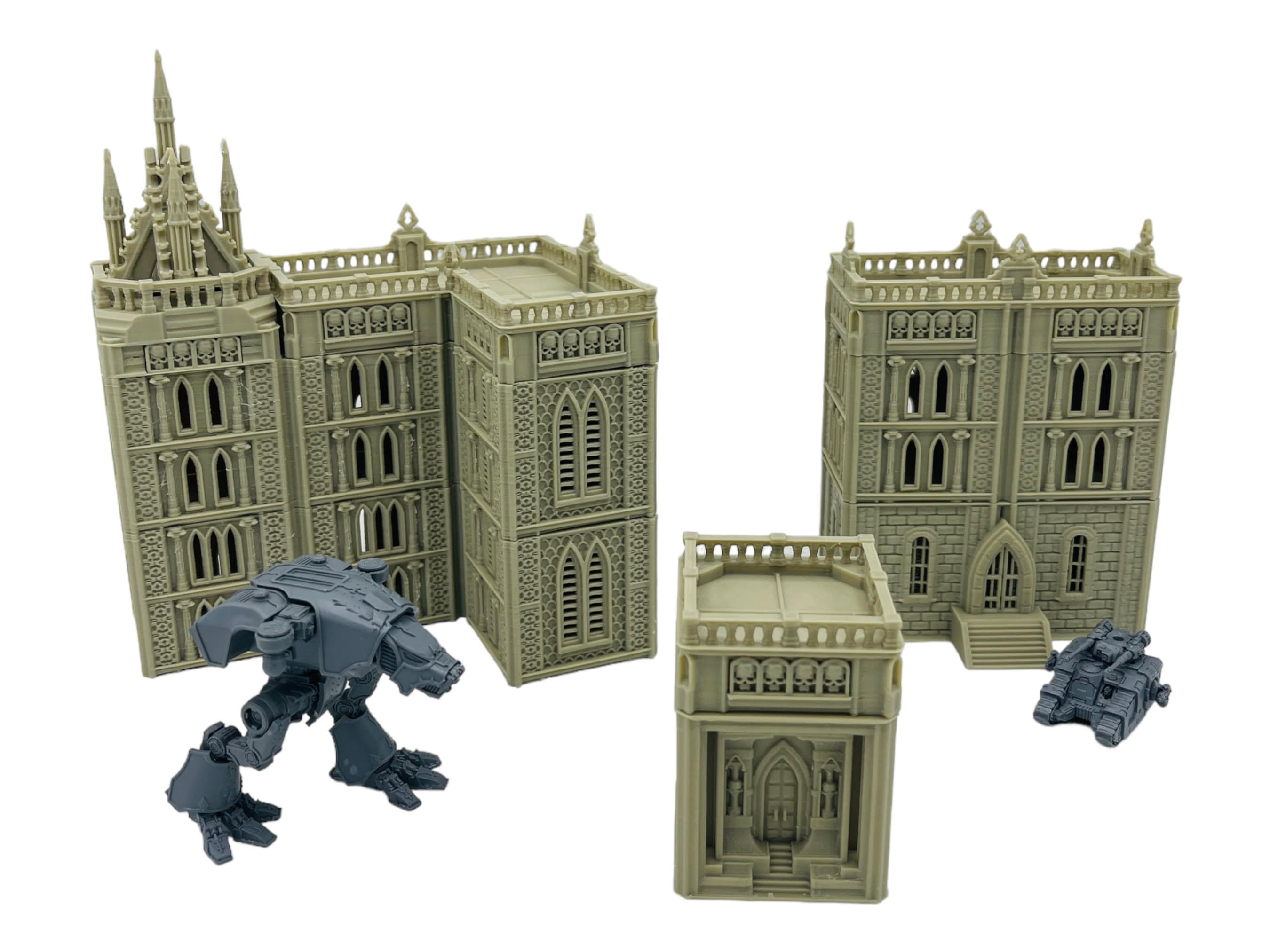 Imperialis Gothic Bundle 1 - Epic Scale Terrain (6mm - 8mm compatible)