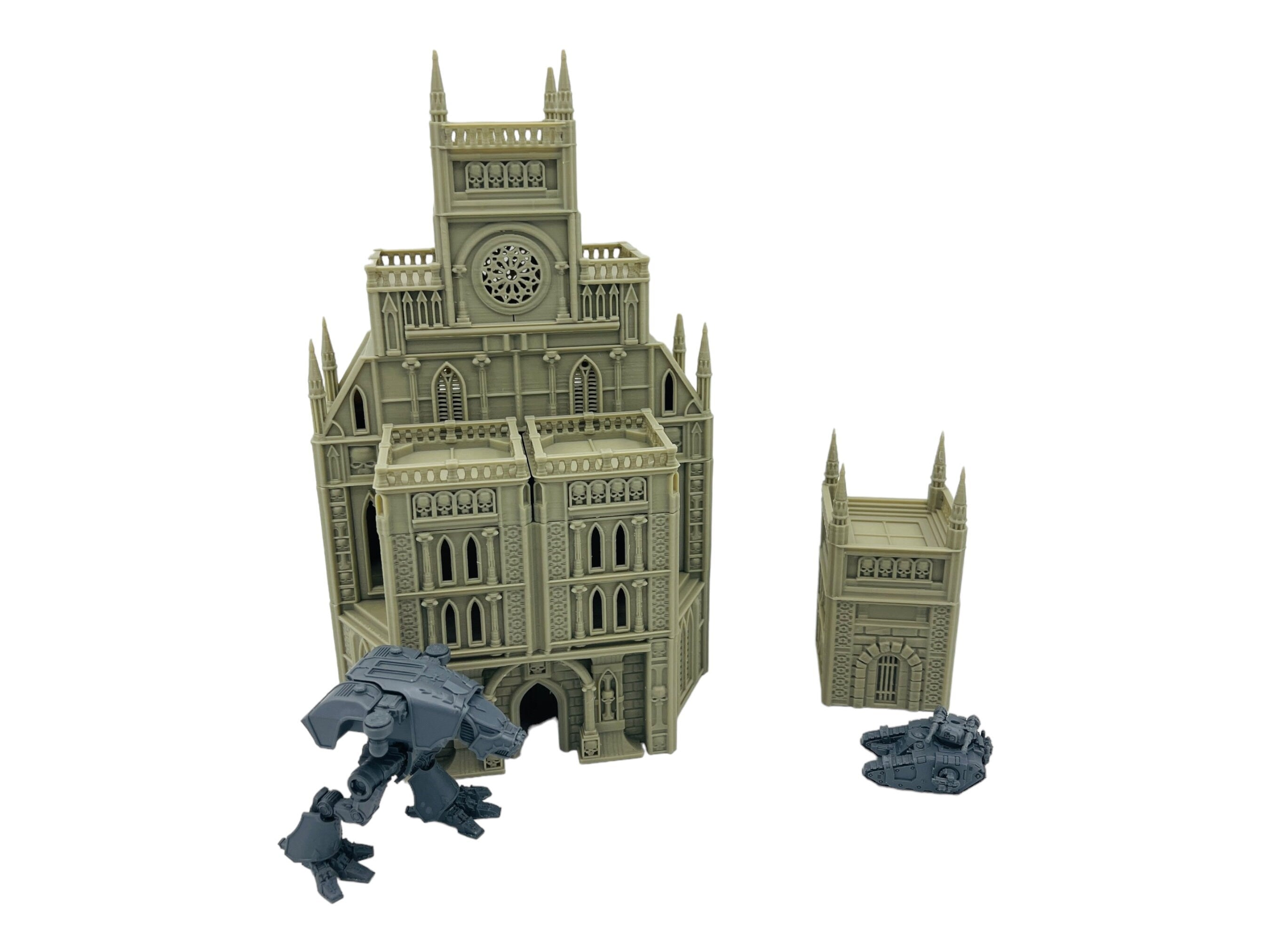 Imperialis Gothic Bundle 3 - Epic Scale Terrain (6mm - 8mm compatible) / Imperialis / Alpha Stike / Titanticus