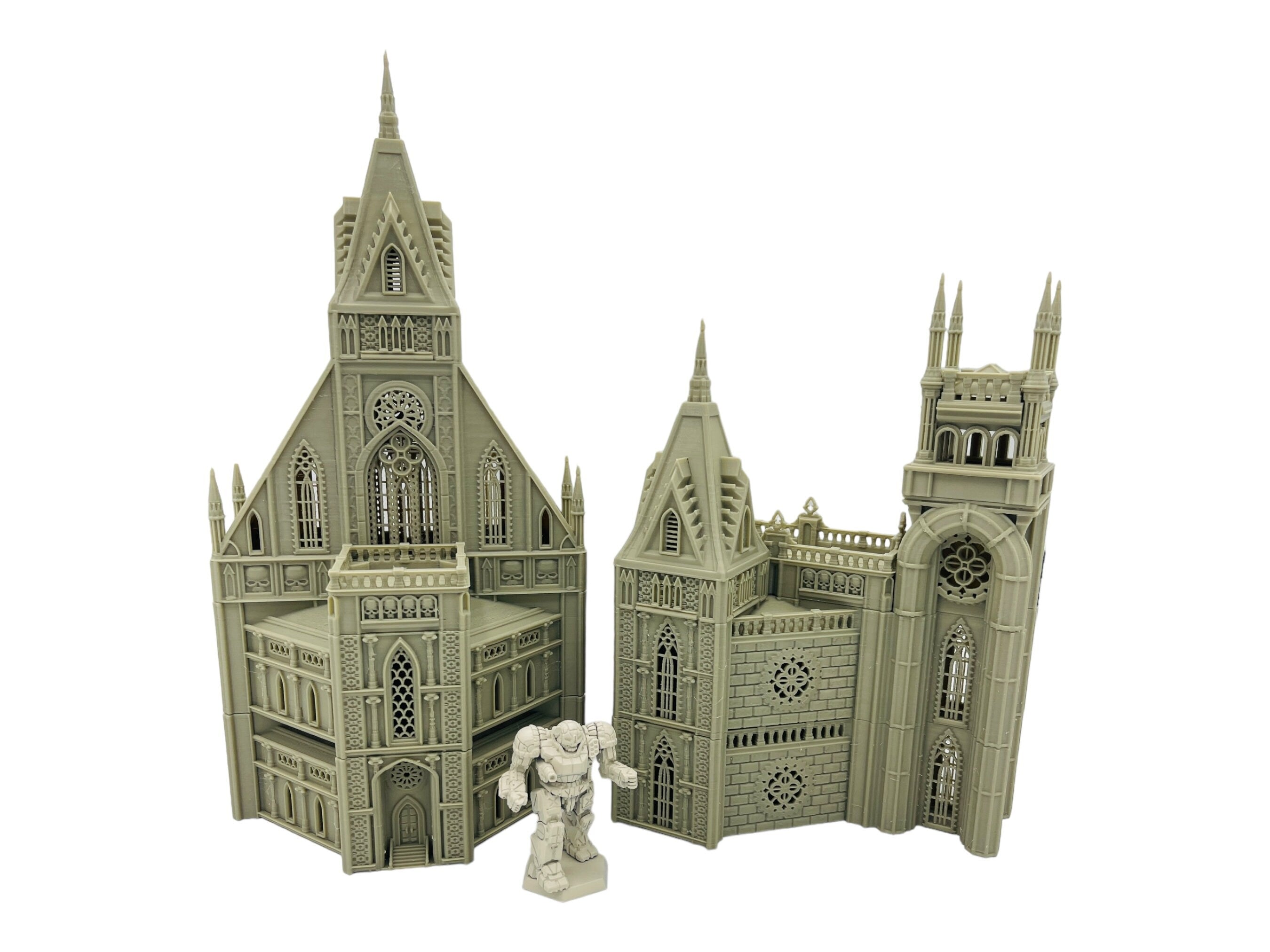 Imperialis Gothic Bundle 3 - Epic Scale Terrain (6mm - 8mm compatible) / Imperialis / Alpha Stike / Titanticus