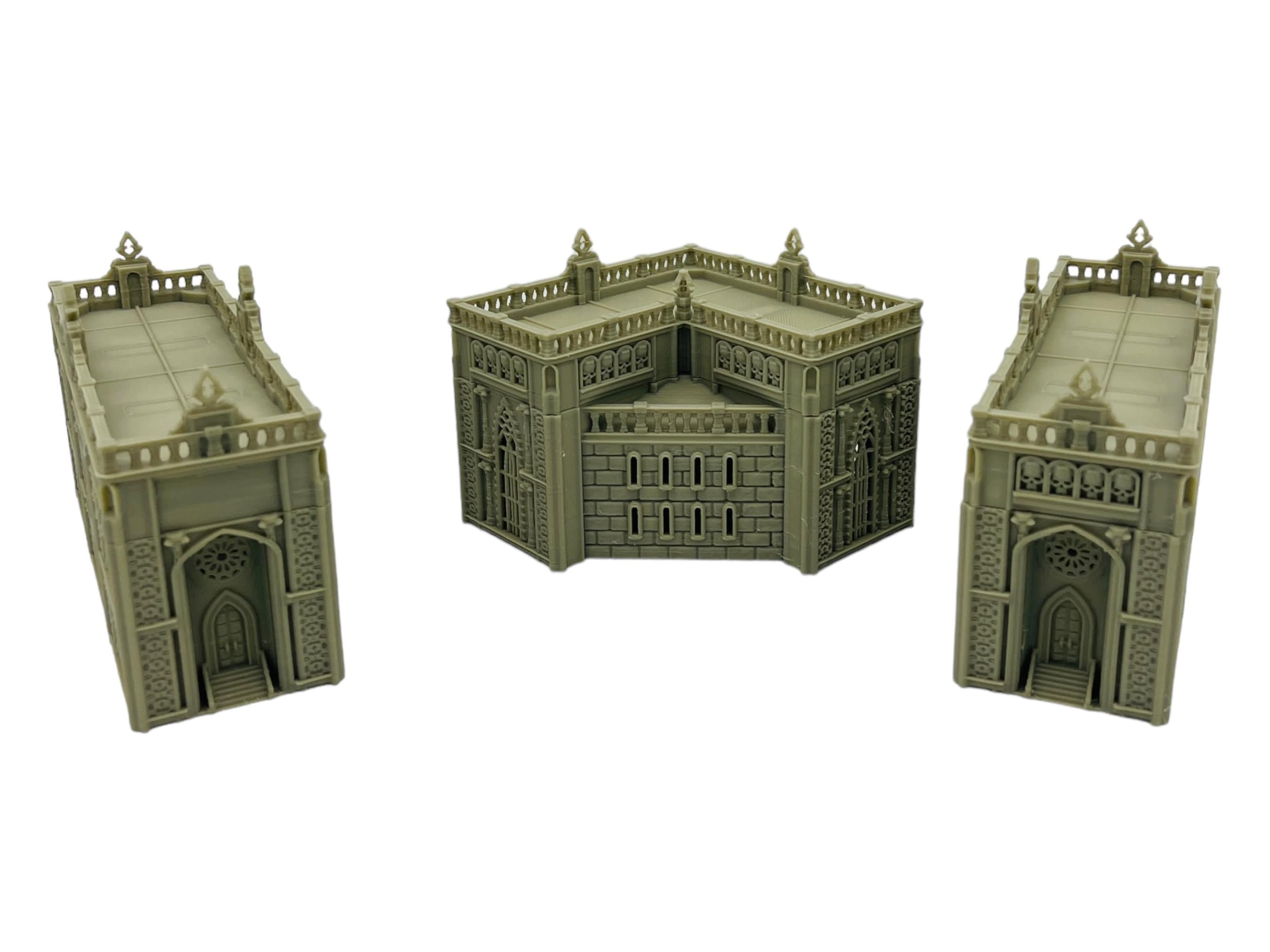 Imperialis Gothic Bundle 3 - Epic Scale Terrain (6mm - 8mm compatible) / Imperialis / Alpha Stike / Titanticus