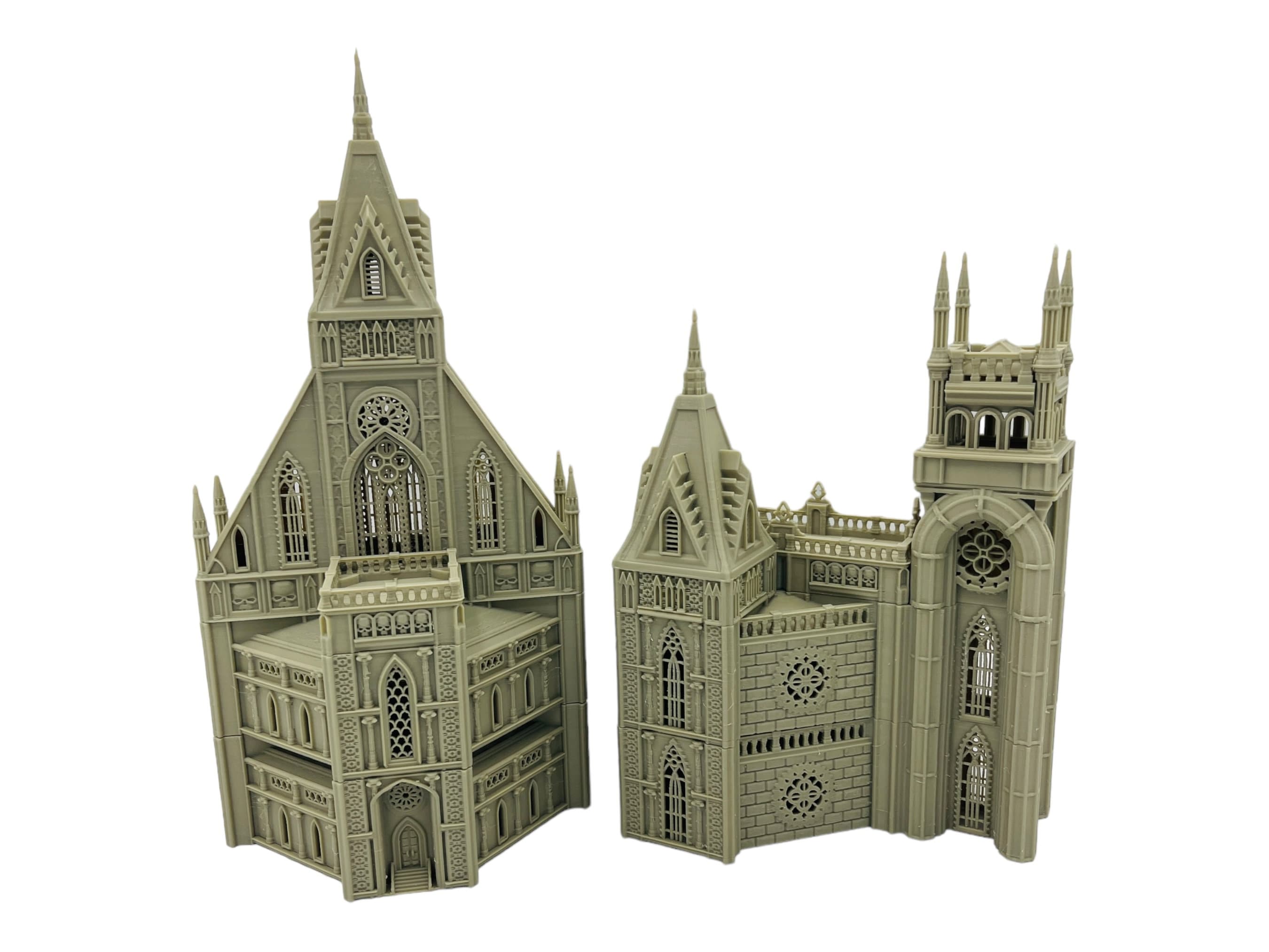 Imperialis Gothic Bundle 3 - Epic Scale Terrain (6mm - 8mm compatible) / Imperialis / Alpha Stike / Titanticus