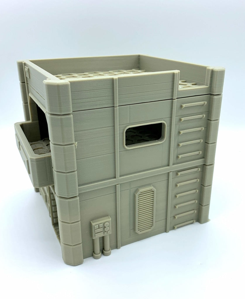 MidRim City Medium House D / Corvus Games Terrain Licensed