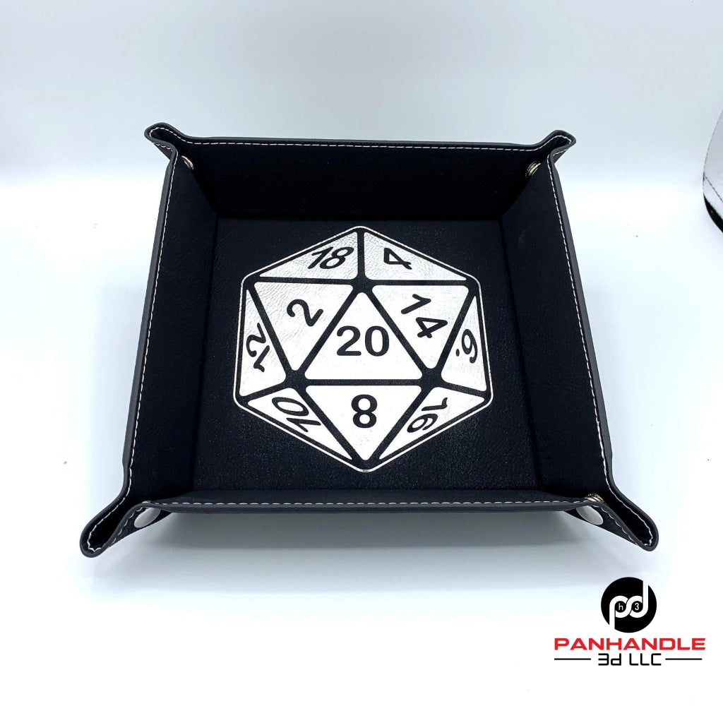 RPG Laser Engraved RPG Snap Up Dice Tray - Multiple Color