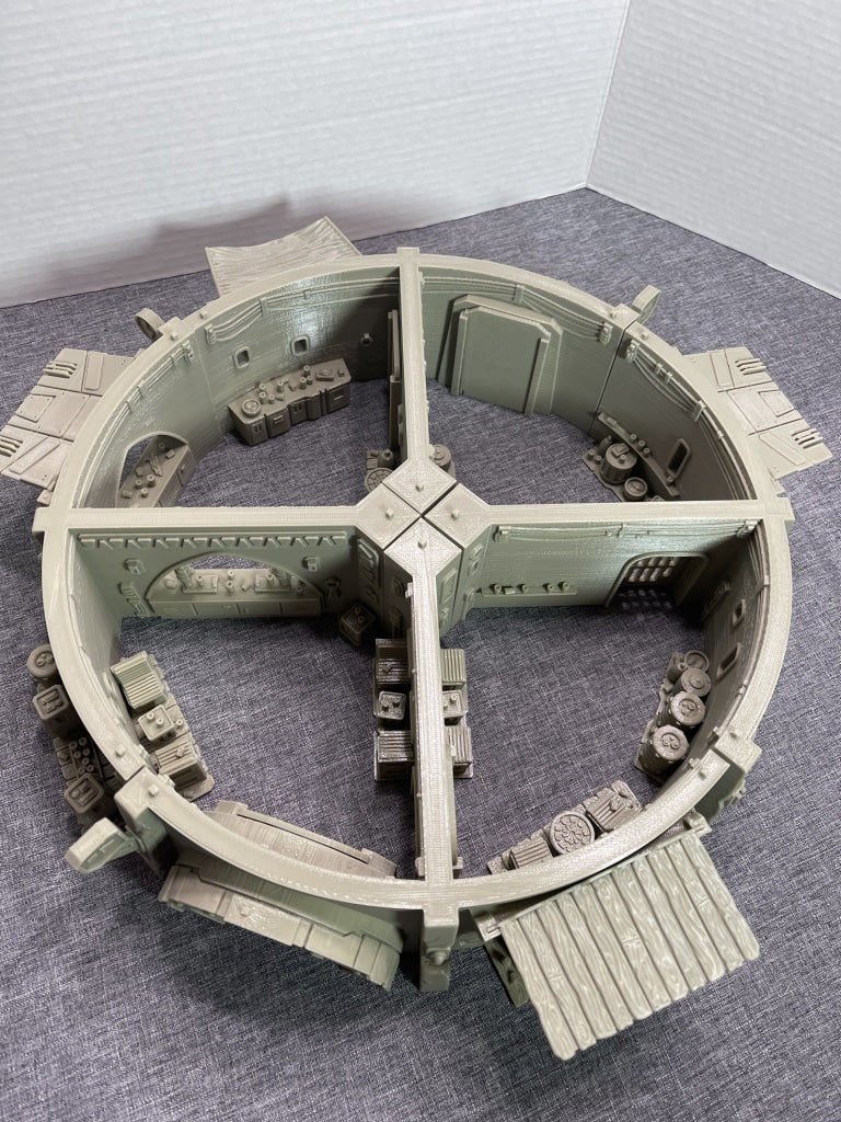 Sci_Fi Desert Cantina By Jesús Labiano / Licensed On-Line Printer Print To Order