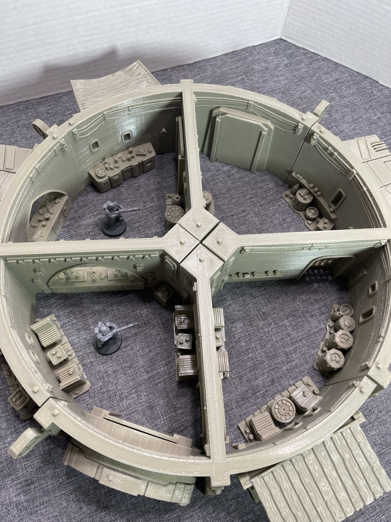 Sci_Fi Desert Cantina By Jesús Labiano / Licensed On-Line Printer Print To Order