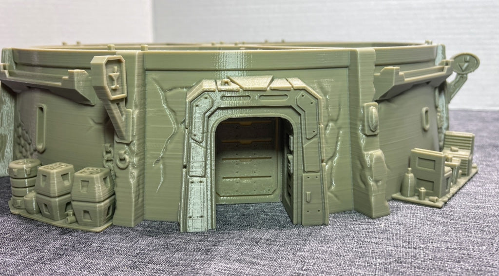 Sci_Fi Desert Cantina By Jesús Labiano / Licensed On-Line Printer Print To Order