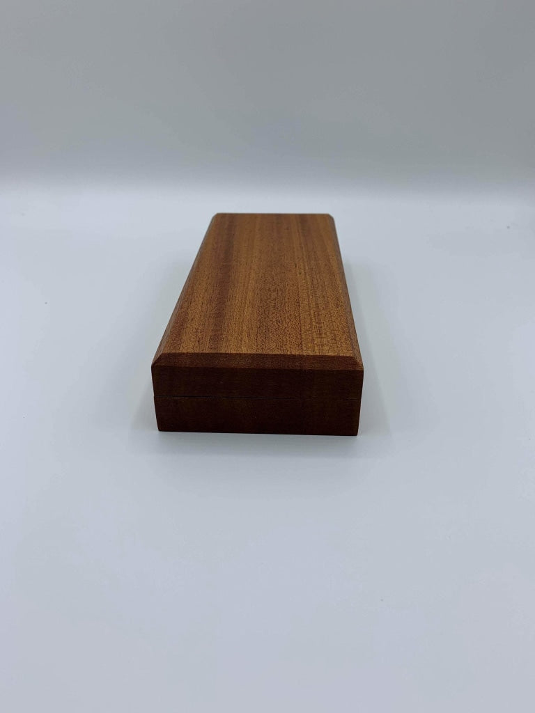 Striped Sapele Hardwood Dice Box - Common Wood Class - EDC -