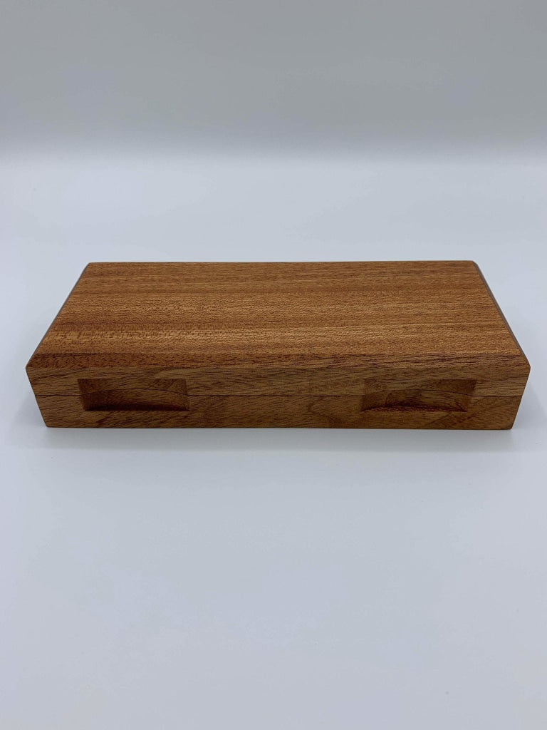 Striped Sapele Hardwood Dice Box - Common Wood Class - EDC -