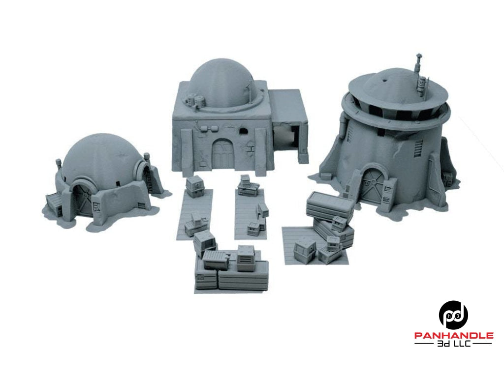 Weathered Desert Bundle / Imperial Terrain Licensed On-Line Printer / Print to Order