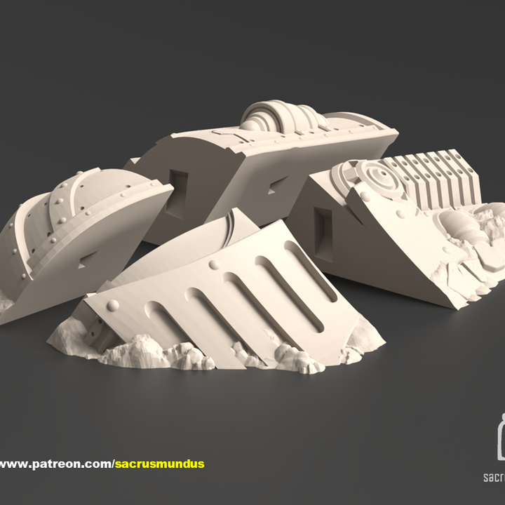 The Plains of Tursk, Techno-Nomad Graveyard Set 2