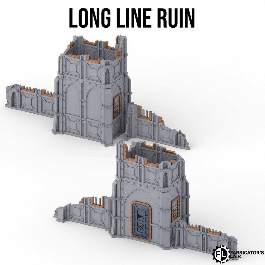 Fortified Bastion Terrain System – Foldable Tabletop Battlefield Scenery