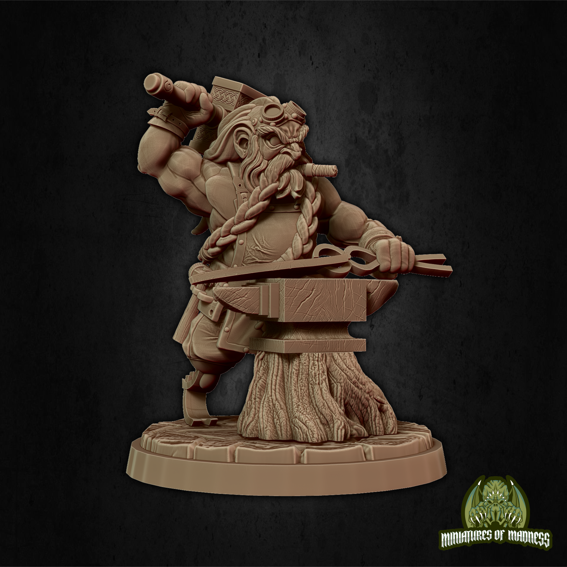 Bagnar Meltiron - Resin Printed Miniature - Hold My Dwarf