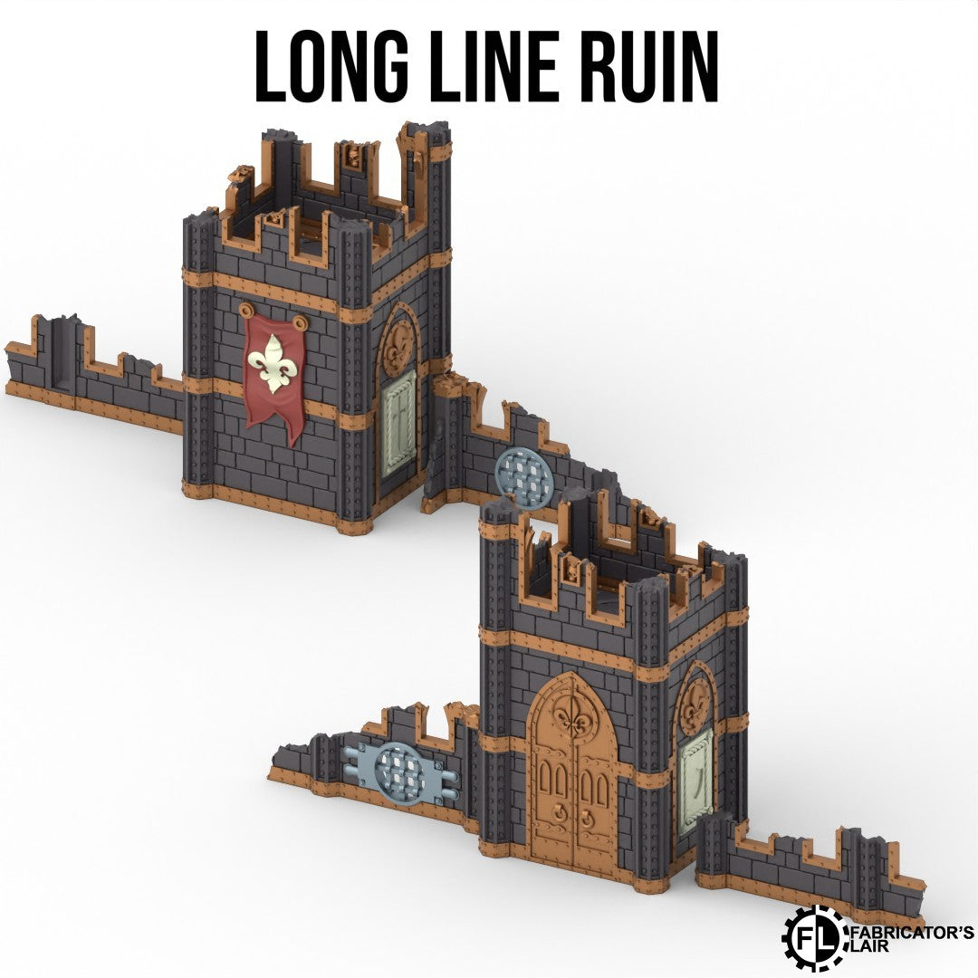 Sanctuary Stronghold Terrain System – Foldable Tabletop Battlefield Scenery