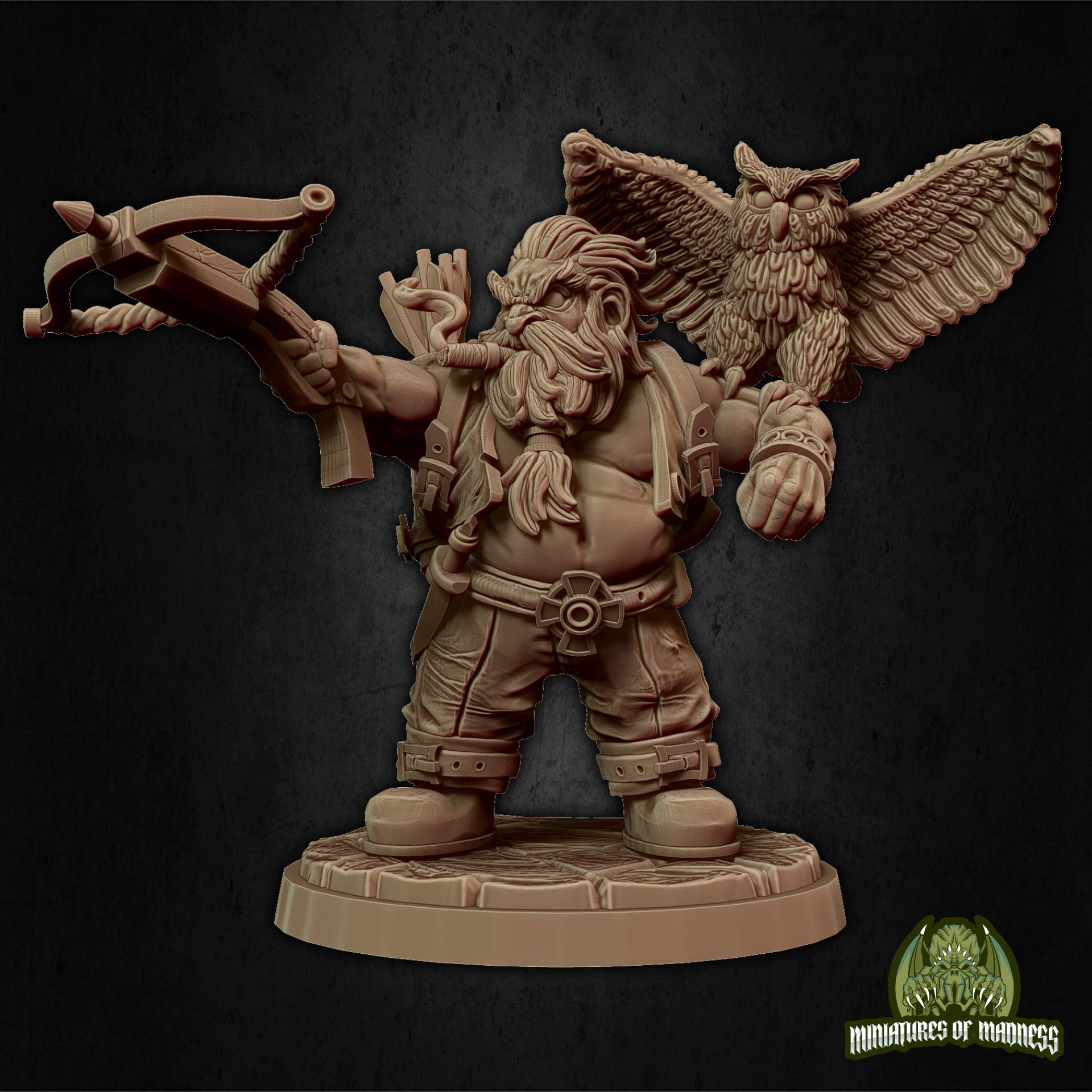 Big Holin Longlook - Resin Printed Miniature - Hold My Dwarf