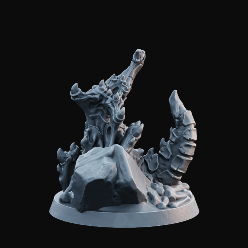 Undead Corpse Crawler 2 - Resin Printed Miniature - Legion of the Dead