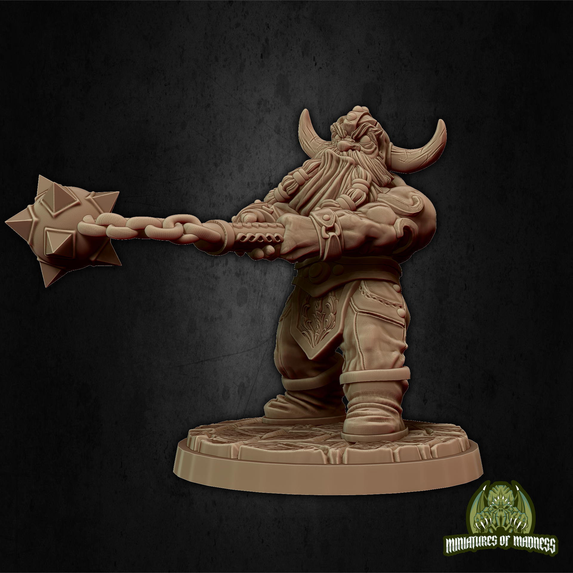 Doli The Smasher - Resin Printed Miniature - Hold My Dwarf