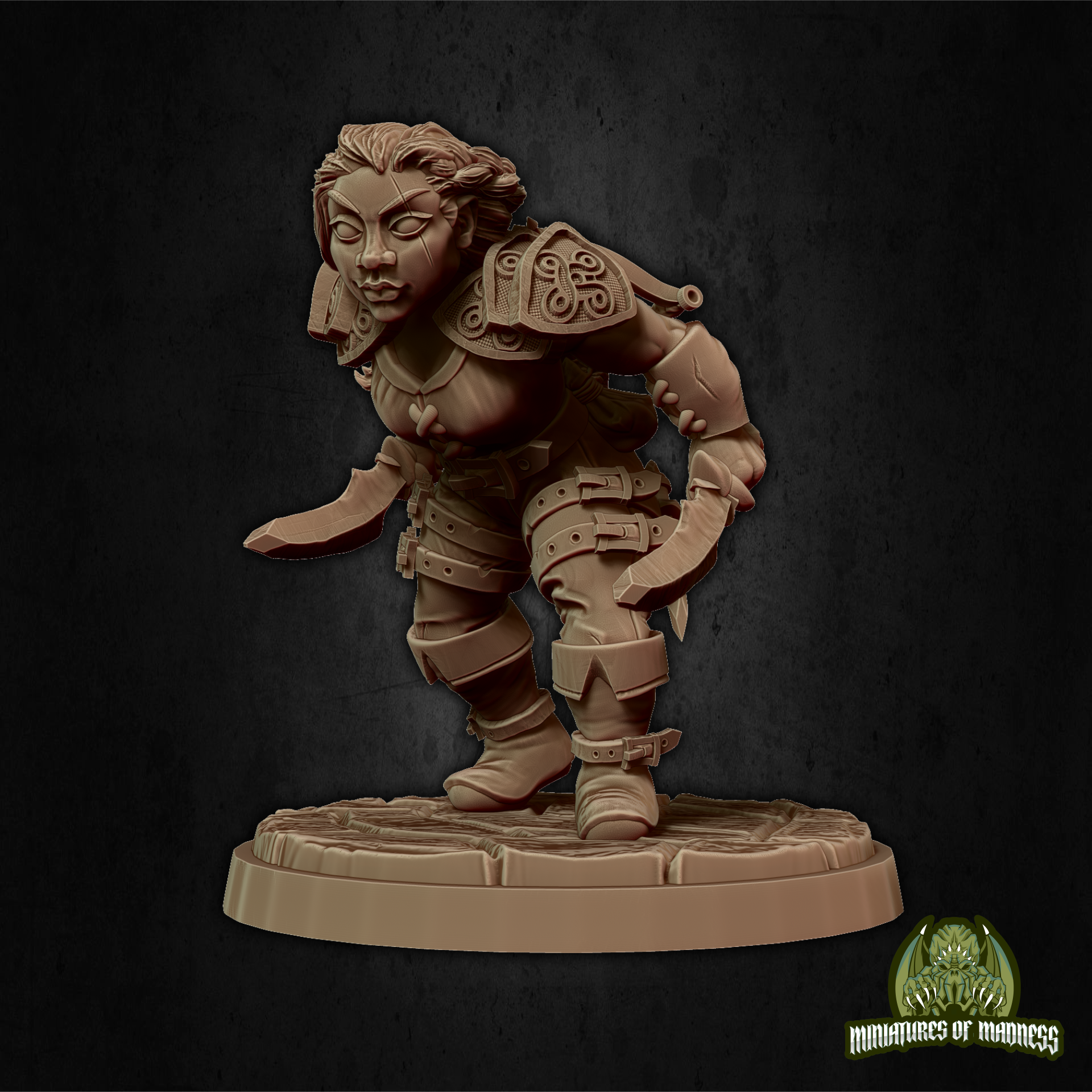 Felin Fastep - Resin Printed Miniature - Hold My Dwarf