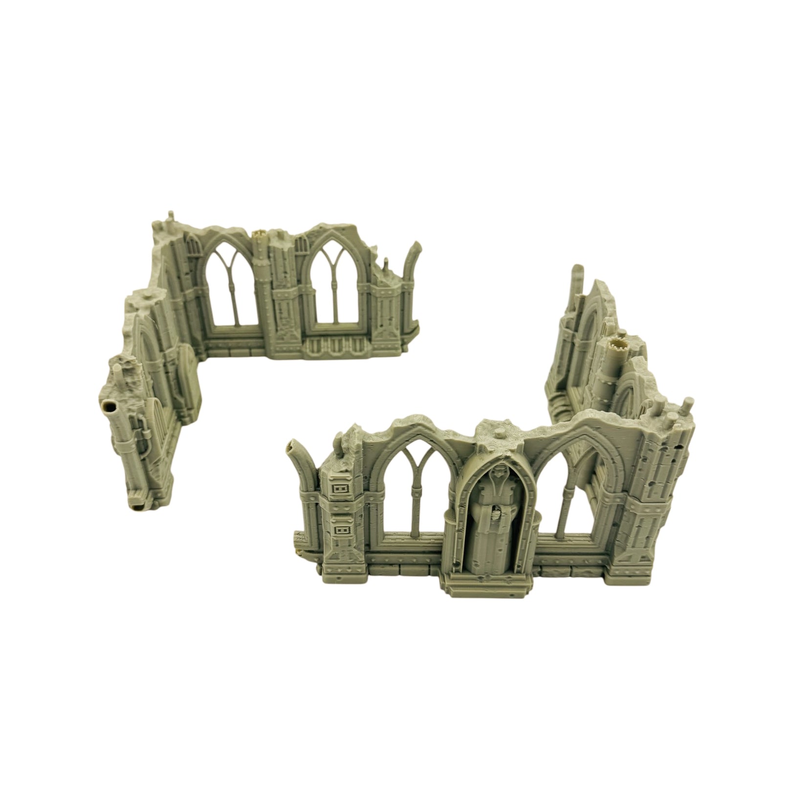 Modular Gothic Ruins Terrain Set 3 – 28–32mm 3D Printed Tabletop Scenery