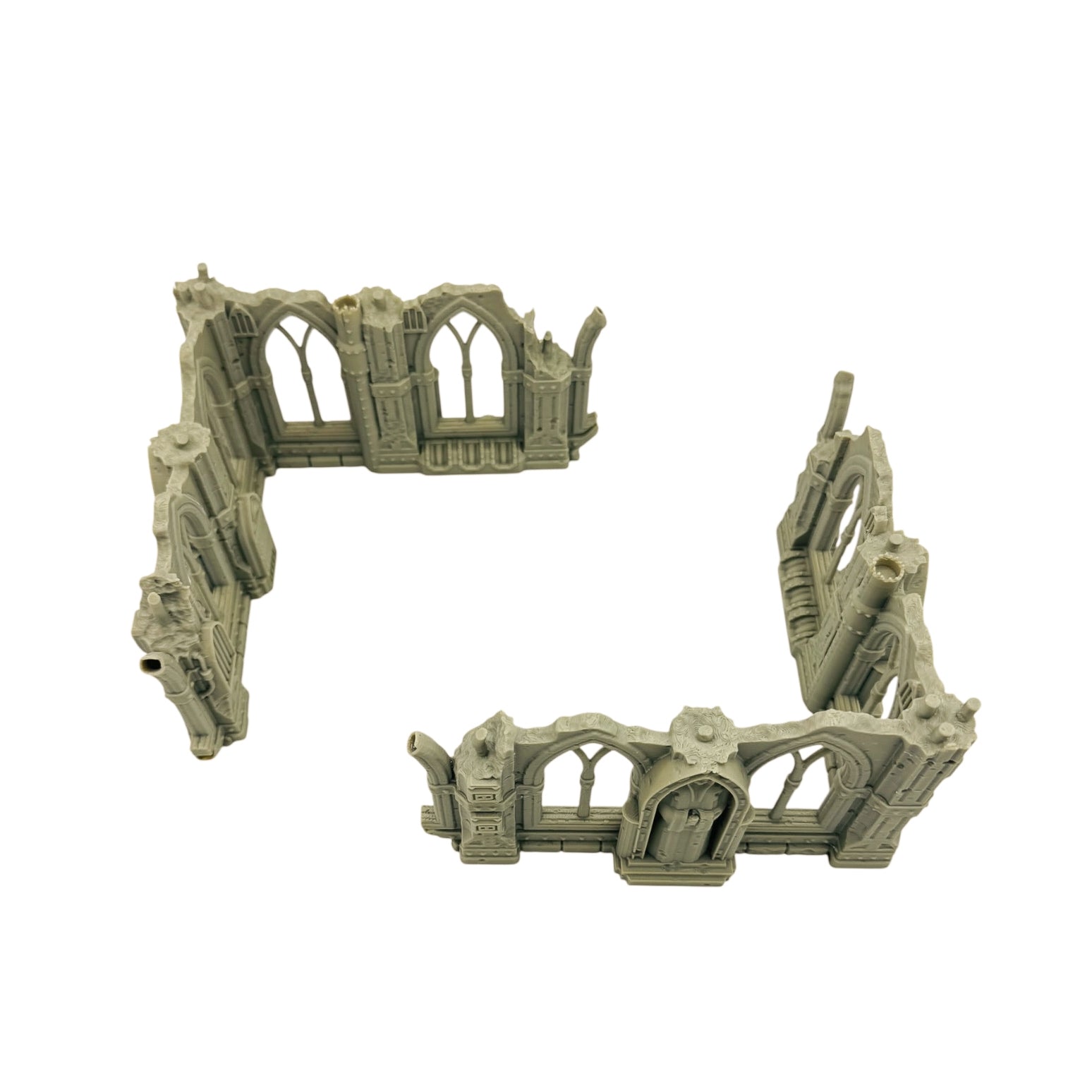 Modular Gothic Ruins Terrain Set 3 – 28–32mm 3D Printed Tabletop Scenery