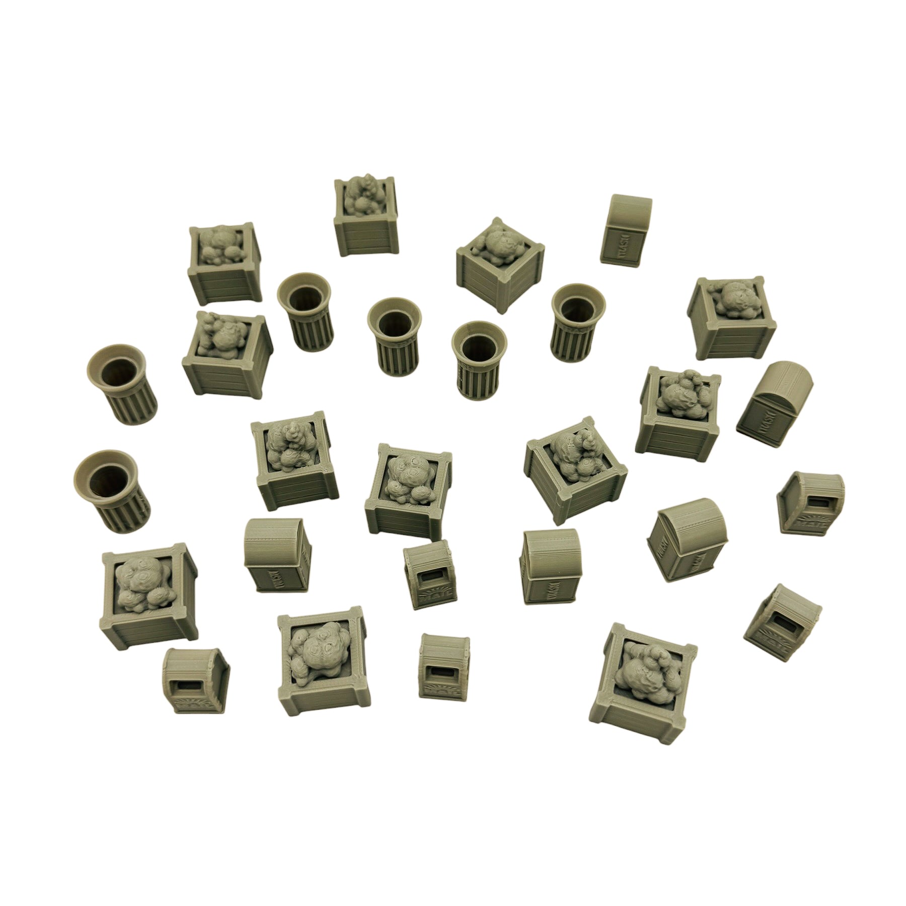 Urban Scatter Terrain Pack – Tabletop Wargaming & RPG Terrain