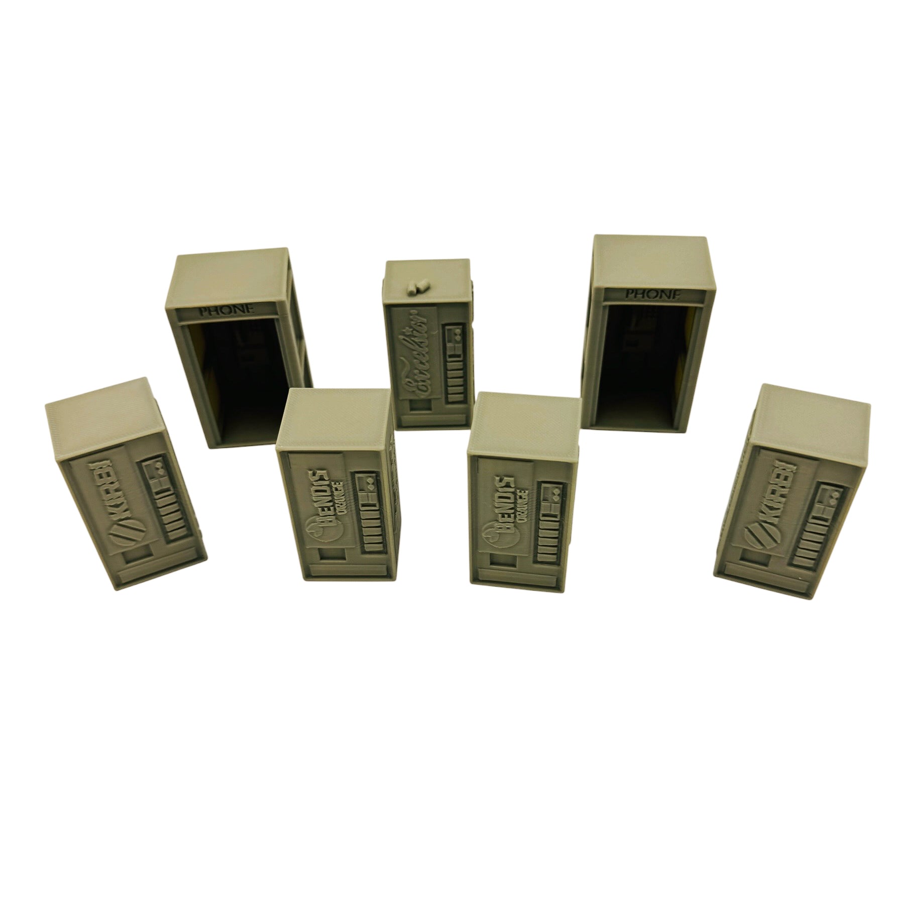Urban Scatter Terrain Pack – Tabletop Wargaming & RPG Terrain