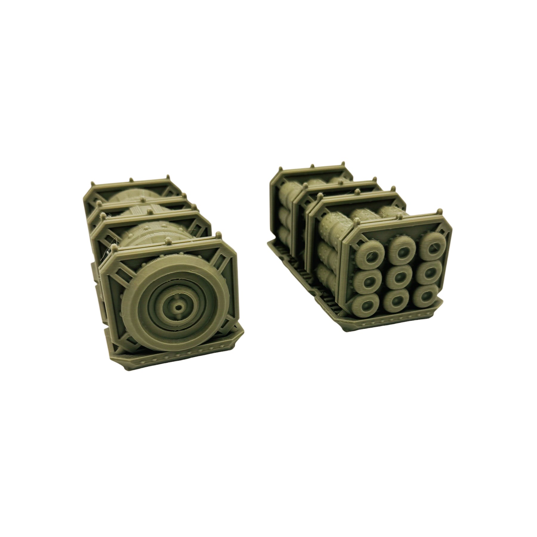 Sci-Fi Large Cargo Container Terrain – Compact Scatter Containers for Tabletop Wargaming & RPG Terrain