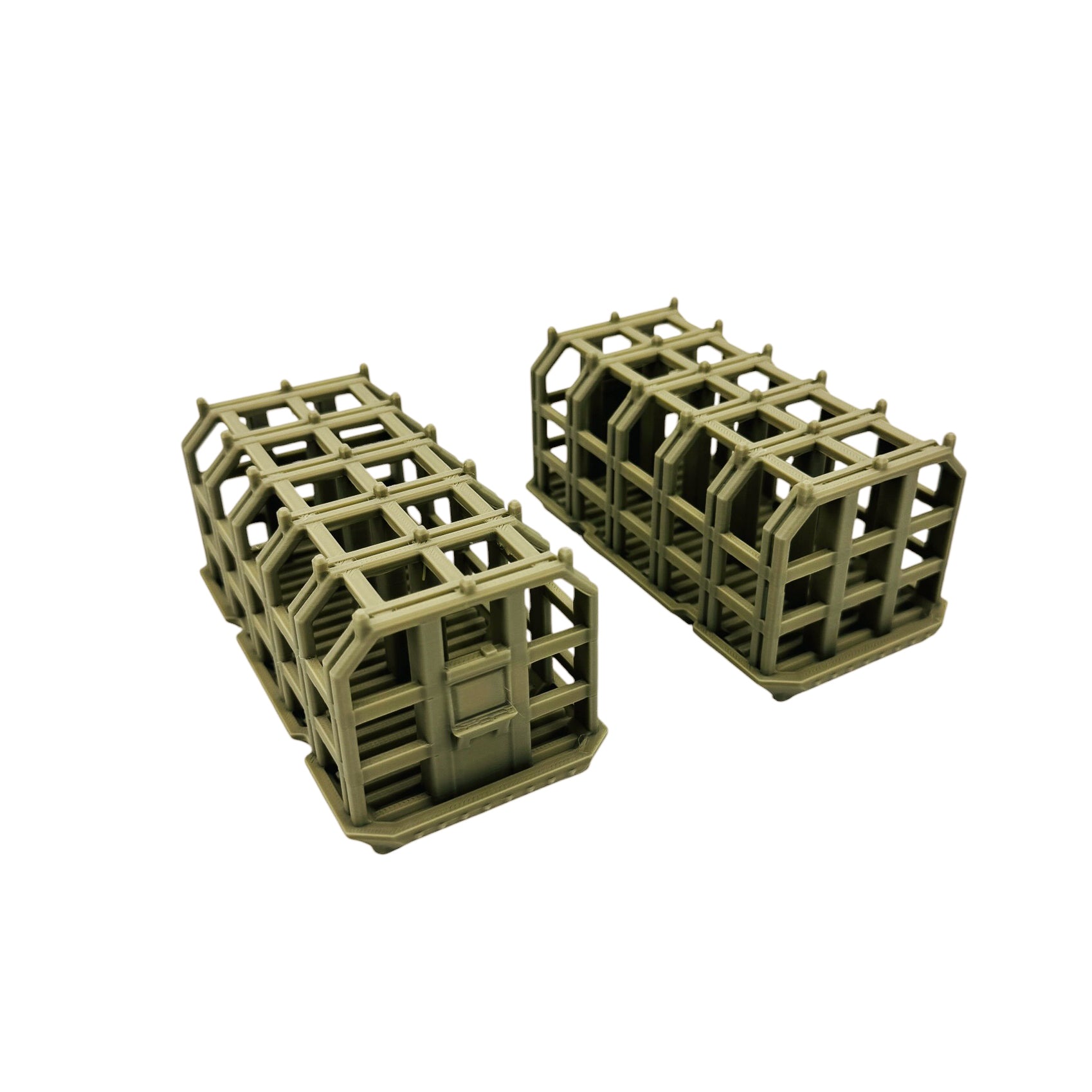 Sci-Fi Large Cargo Container Terrain – Compact Scatter Containers for Tabletop Wargaming & RPG Terrain