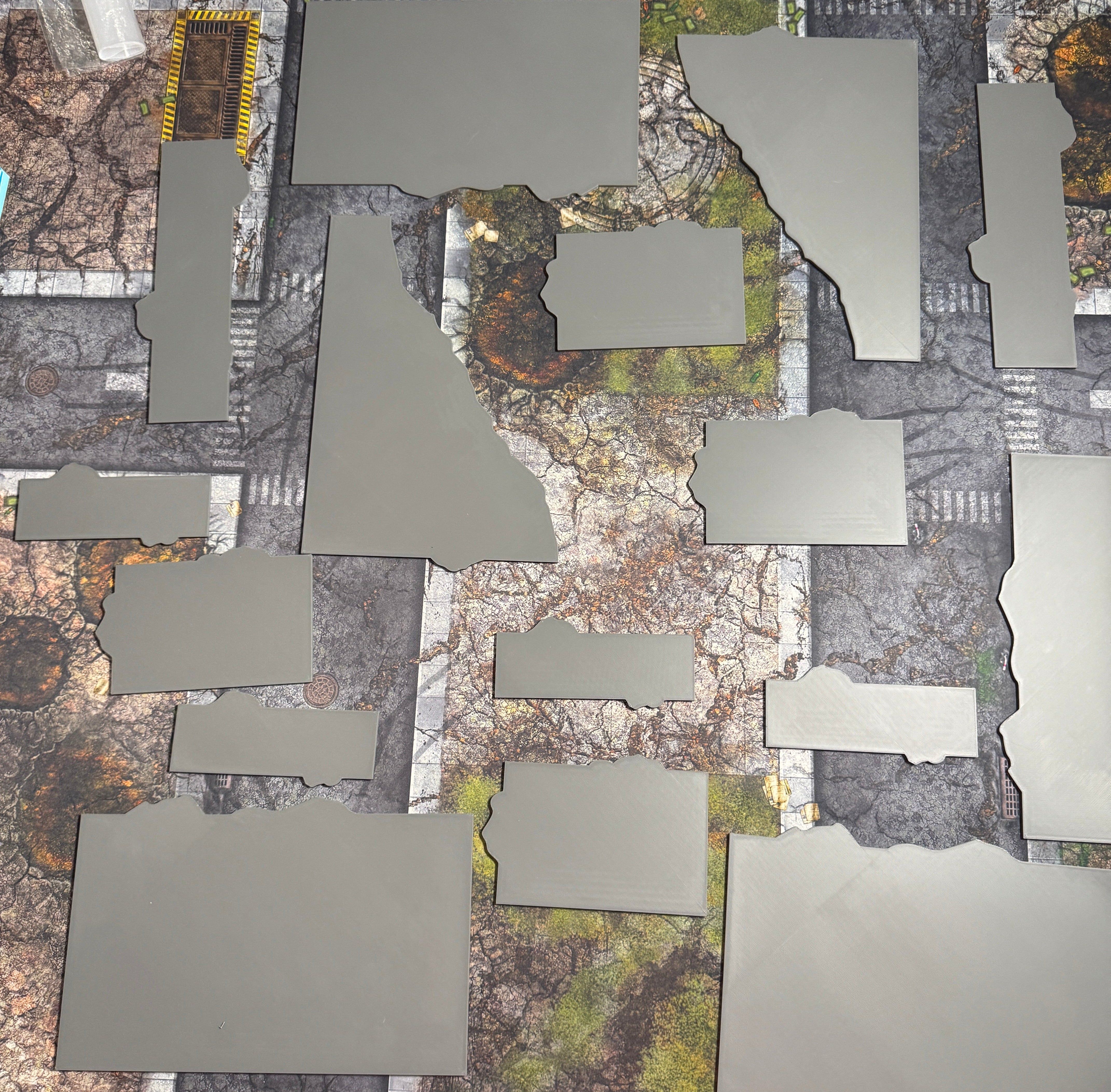 Battlefield Layout Templates – Tournament Terrain Placement System