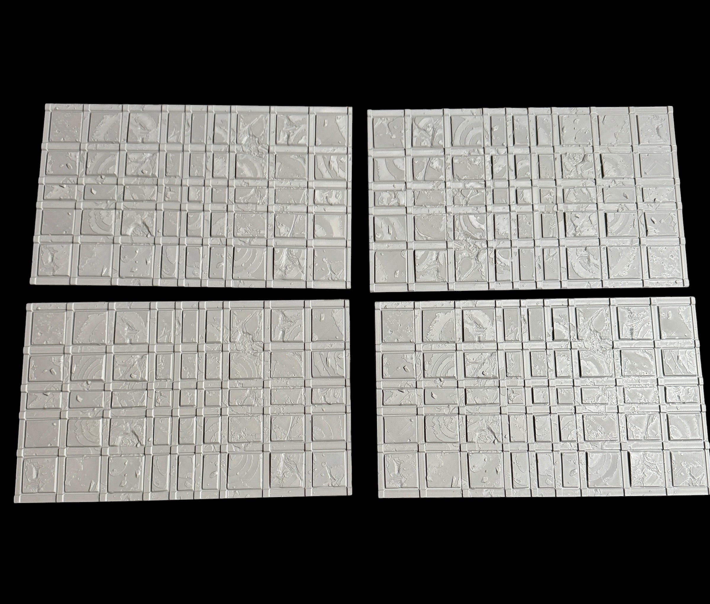 Classic Ruins Battlefield Layout Templates – Tournament Terrain Placement System