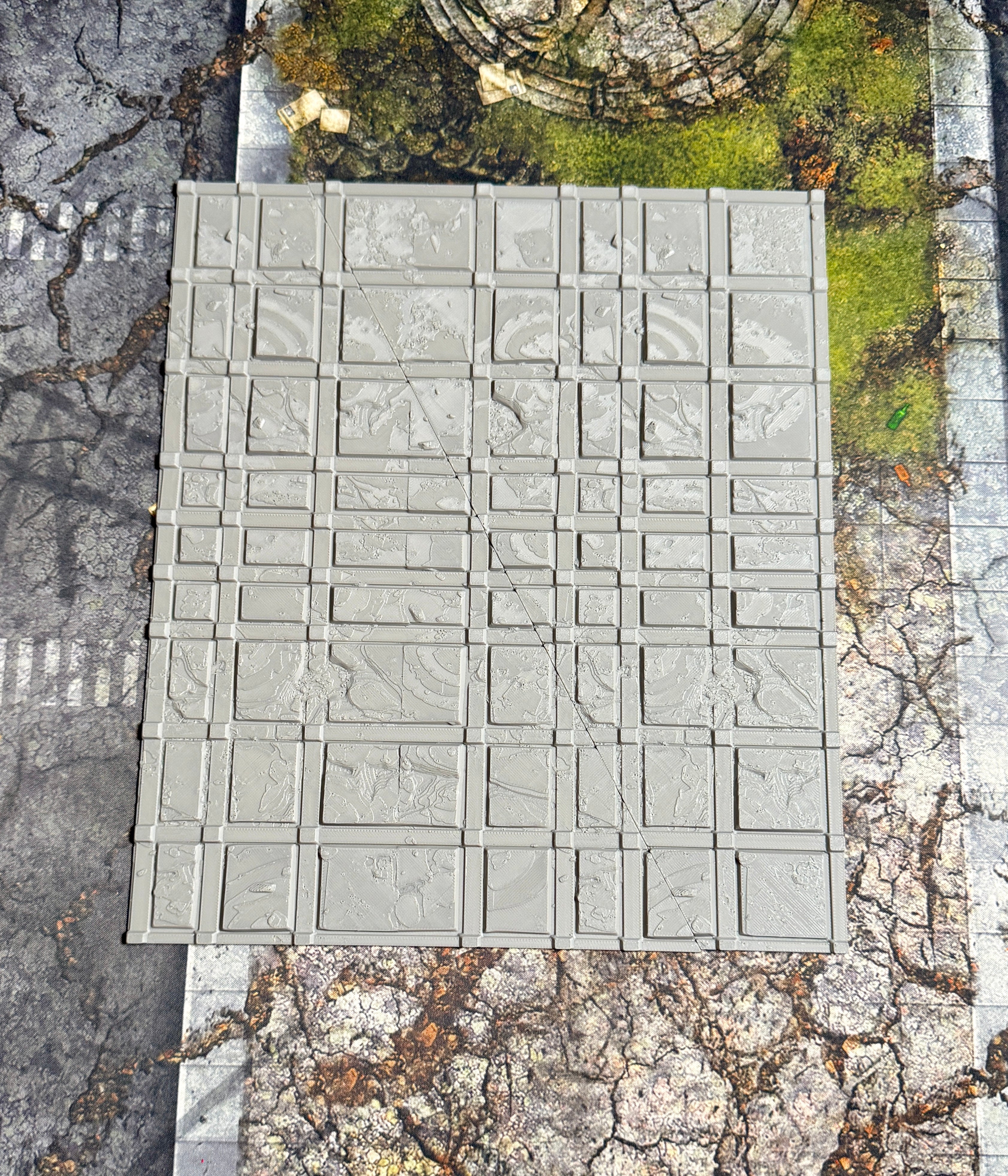 Classic Ruins Battlefield Layout Templates – Tournament Terrain Placement System