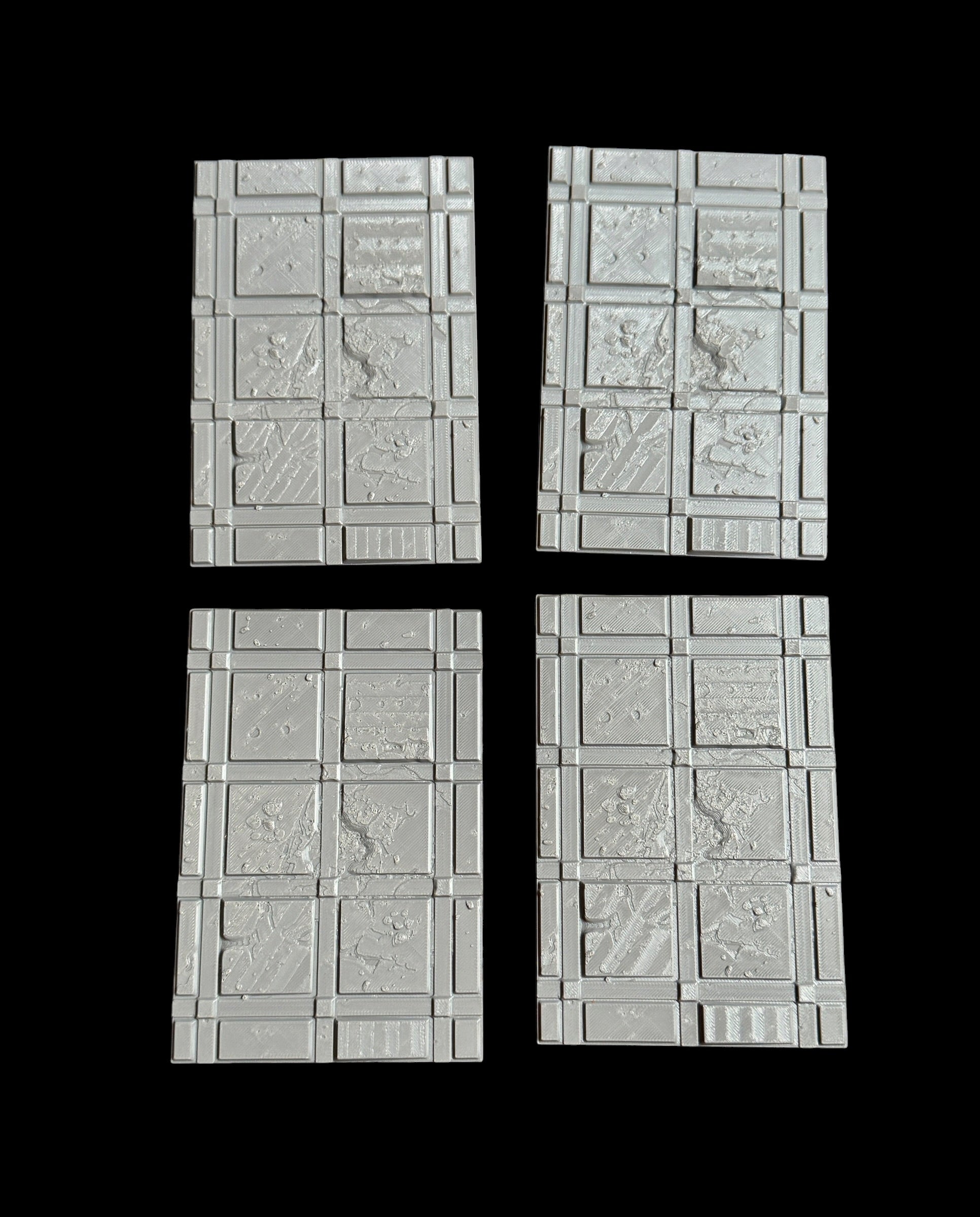 Classic Ruins Battlefield Layout Templates – Tournament Terrain Placement System