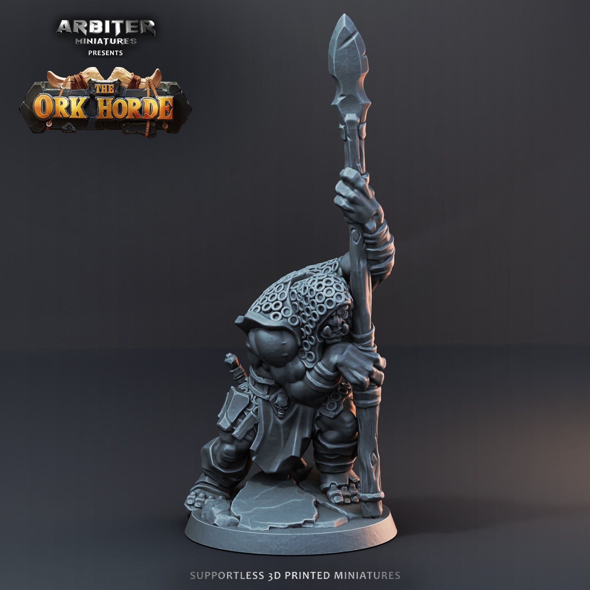 Ork Impaler 1  - Resin Printed Miniature - The Ork Horde