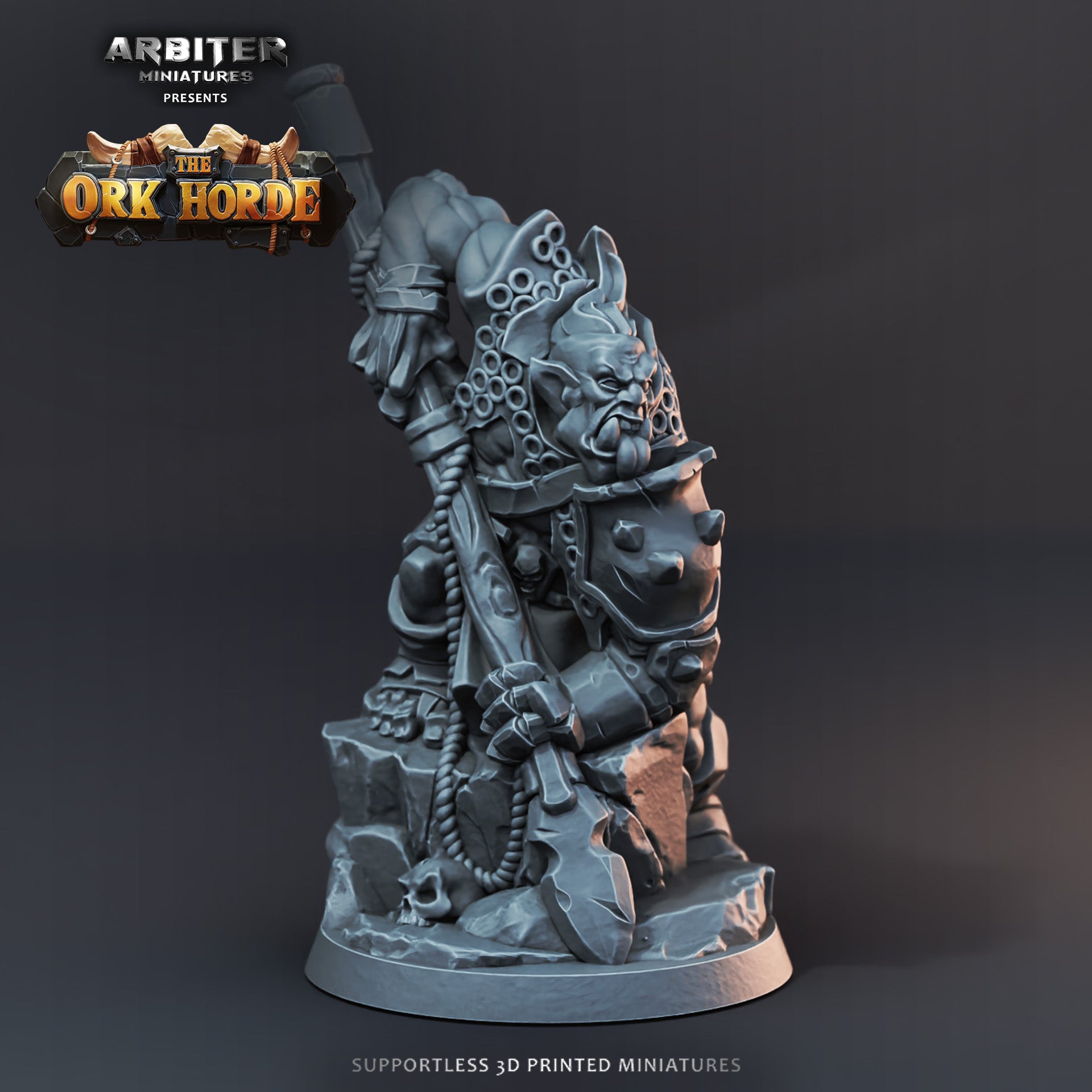 Ork Impaler 3  - Resin Printed Miniature - The Ork Horde