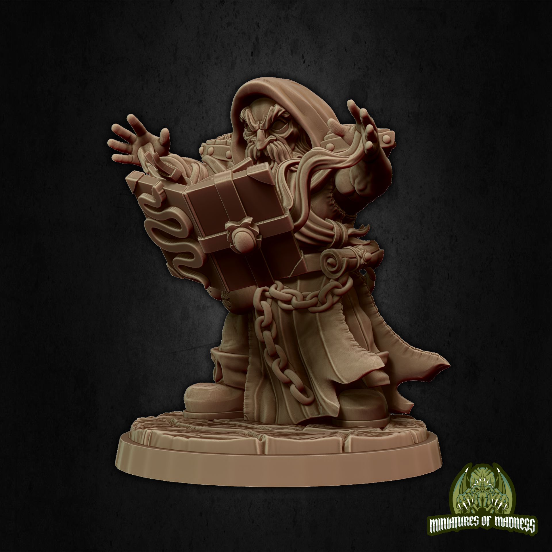 Kamli The Summoner - Resin Printed Miniature - Hold My Dwarf