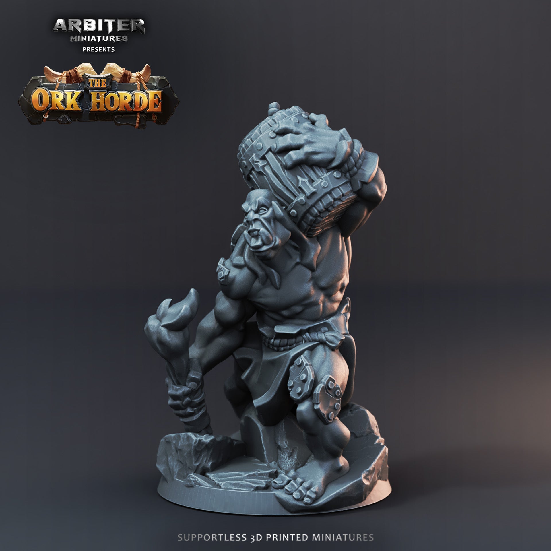 Ork Bomber 3  - Resin Printed Miniature - The Ork Horde