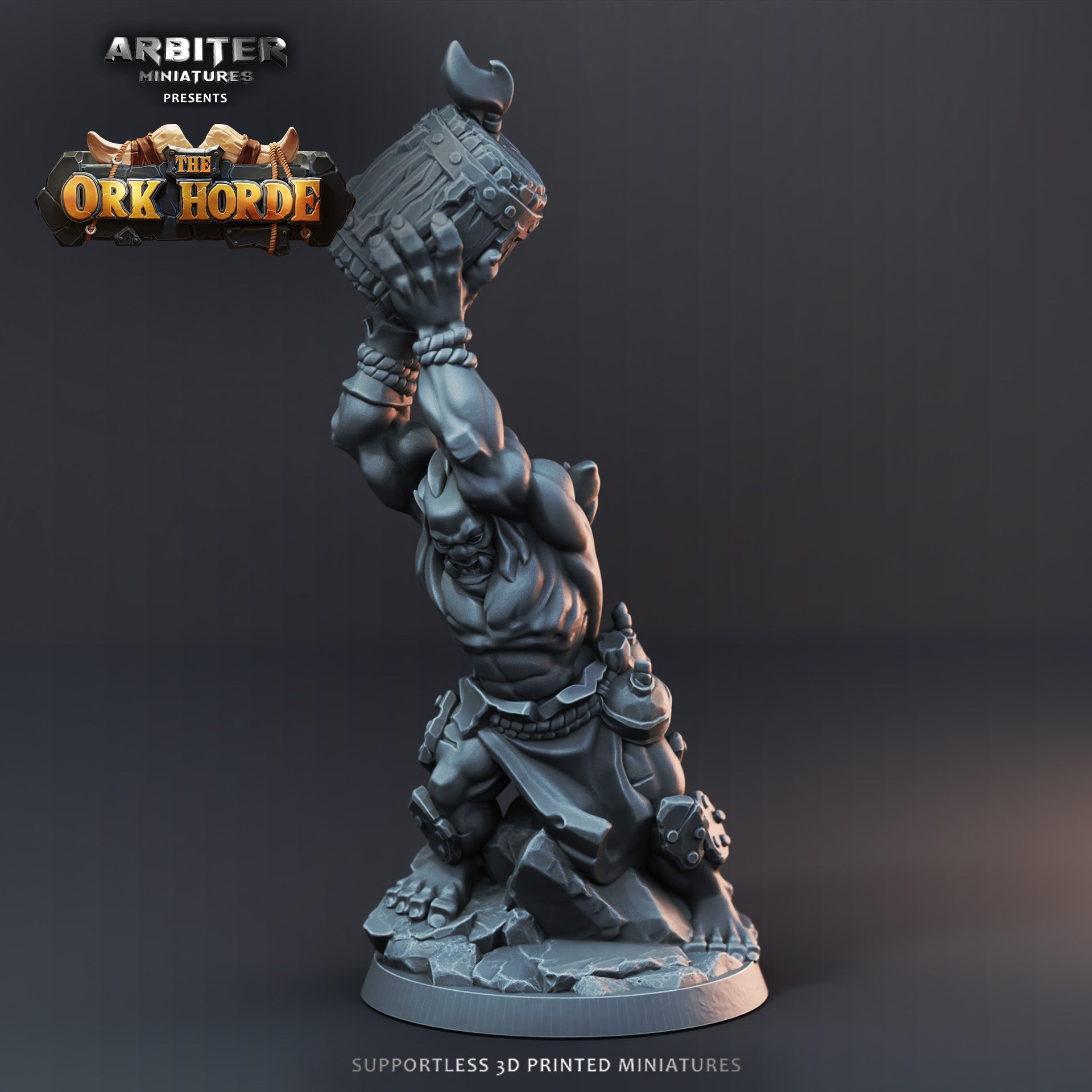 Ork Bomber 4  - Resin Printed Miniature - The Ork Horde